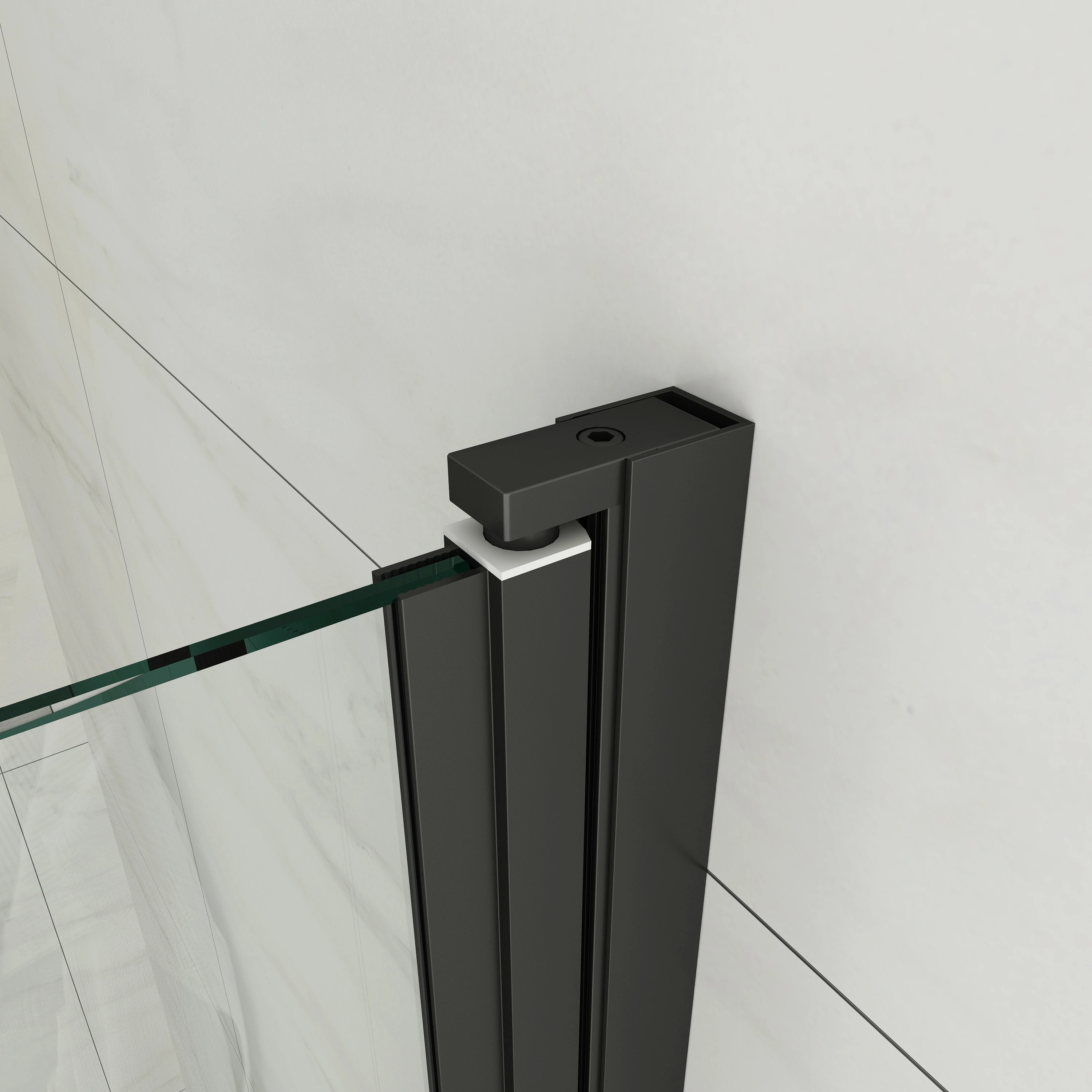 Shower door fitting, 7741090x200xx Duschtürbeschlag, 7741090x200xx