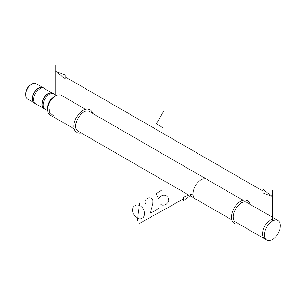 Bracket pin with 2 rubber rings for glass shelf, 287520025xx Konsole mit 2 Gummiringen für Glasboden, 287520025xx