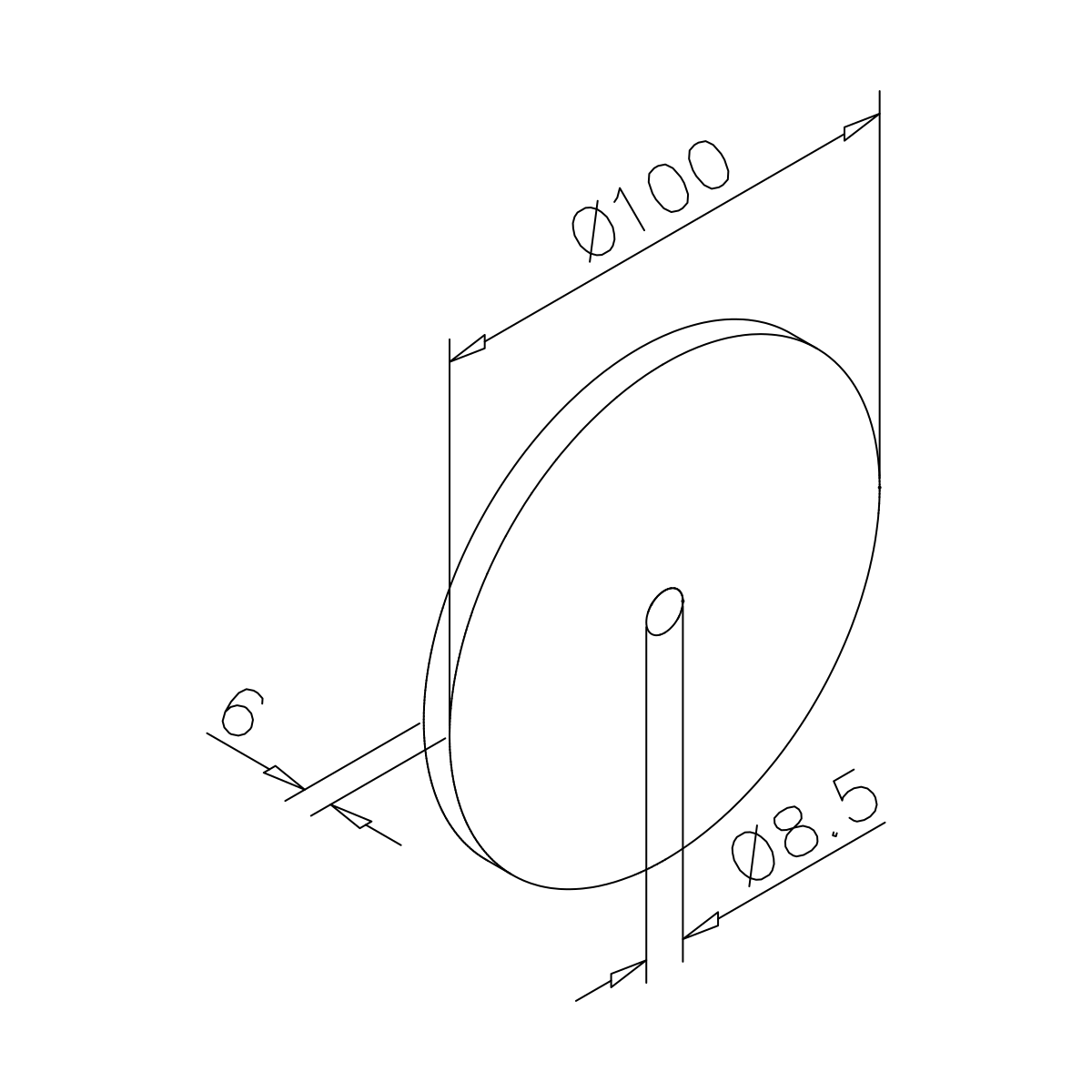 Wandbevestigingsplaat, 7744028010012 Wandbefestigungsplatte, 7744028010012