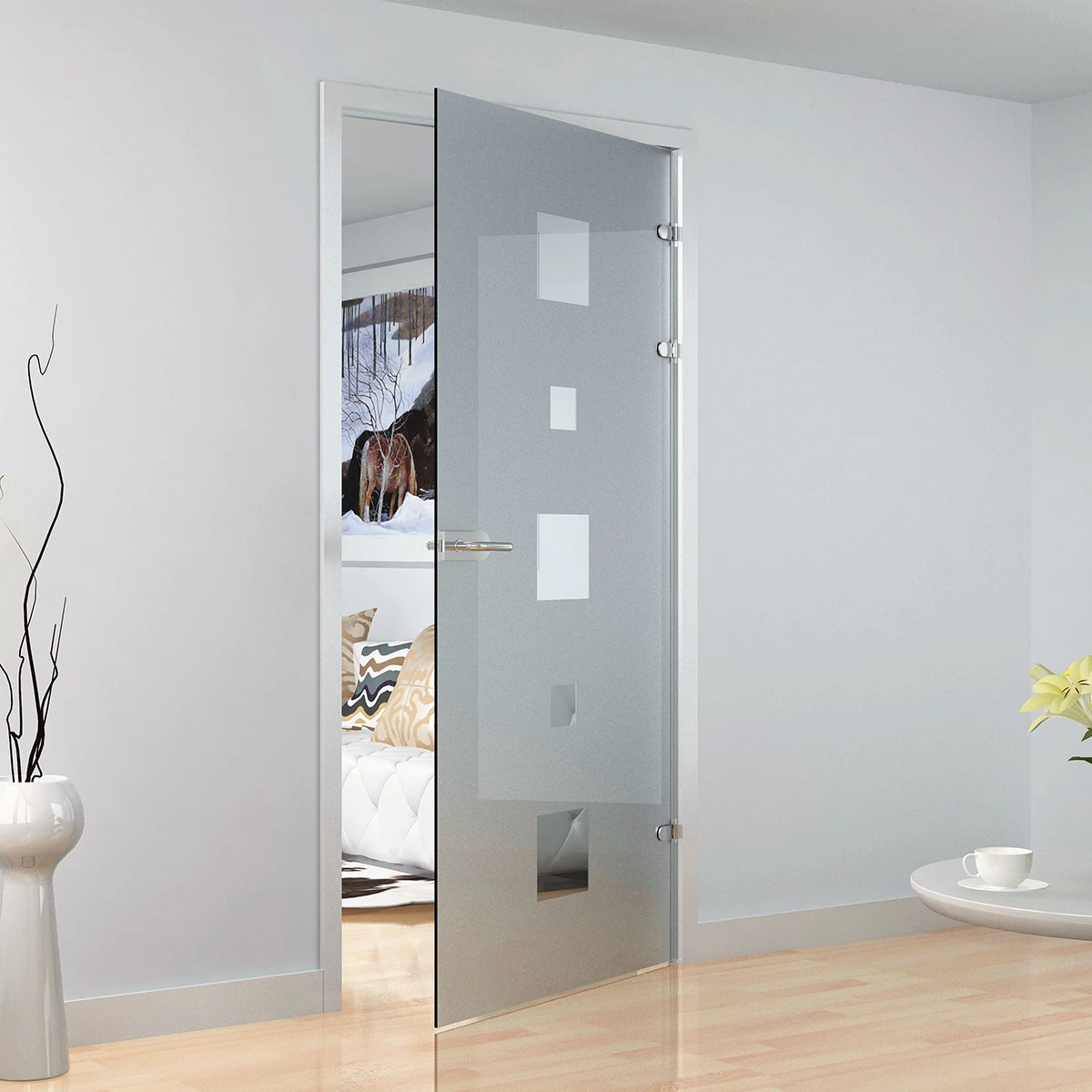 Flush door, 295006xxxxx Anschlagtür, 295006xxxxx