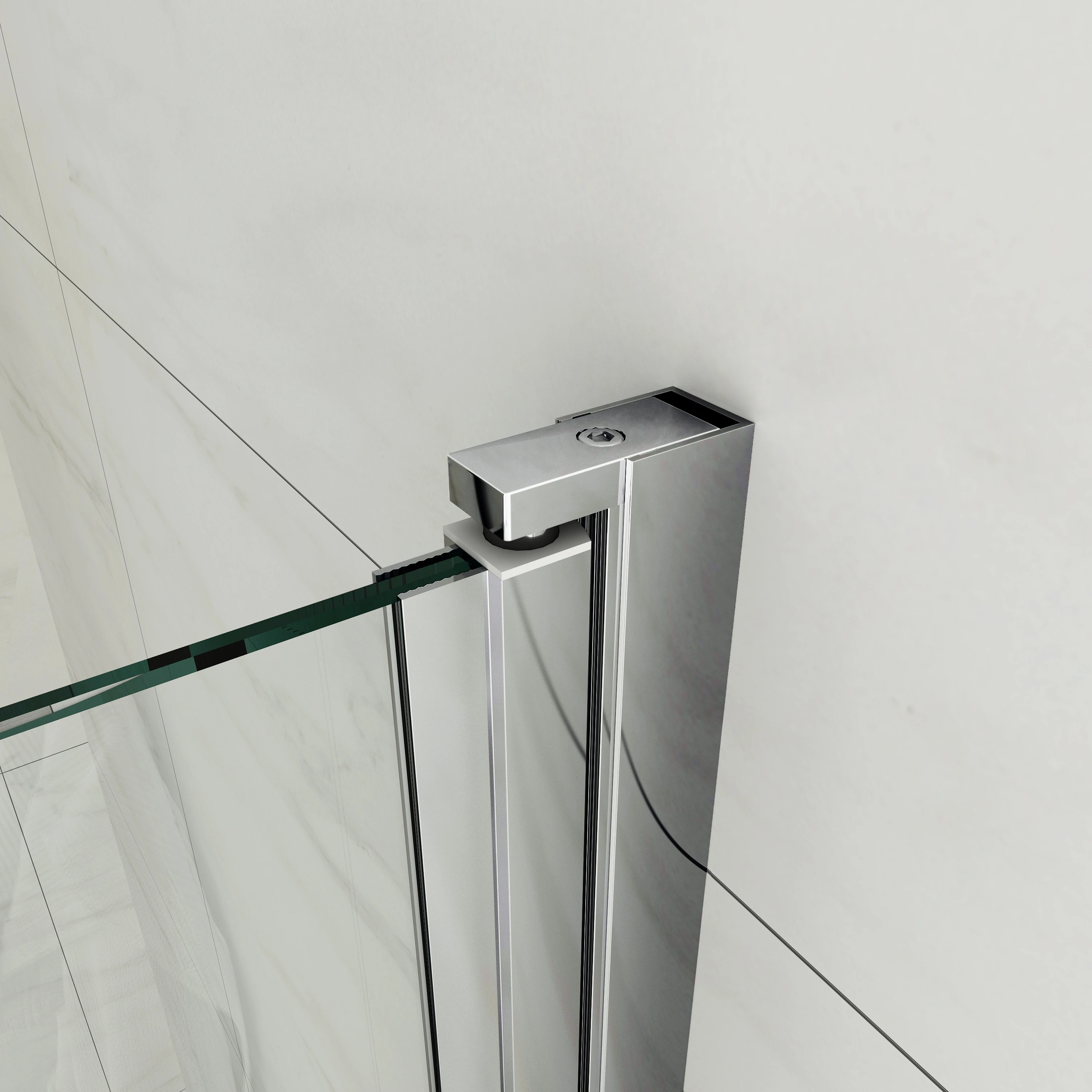 Shower door fitting, 7741090x200xx Duschtürbeschlag, 7741090x200xx