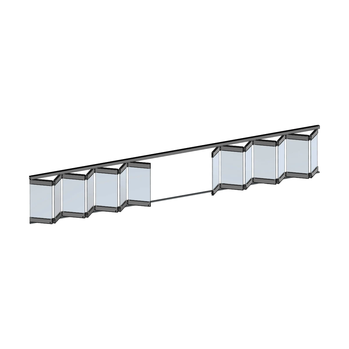 Faltbare Glasschiebewand, 2924xxxxx46