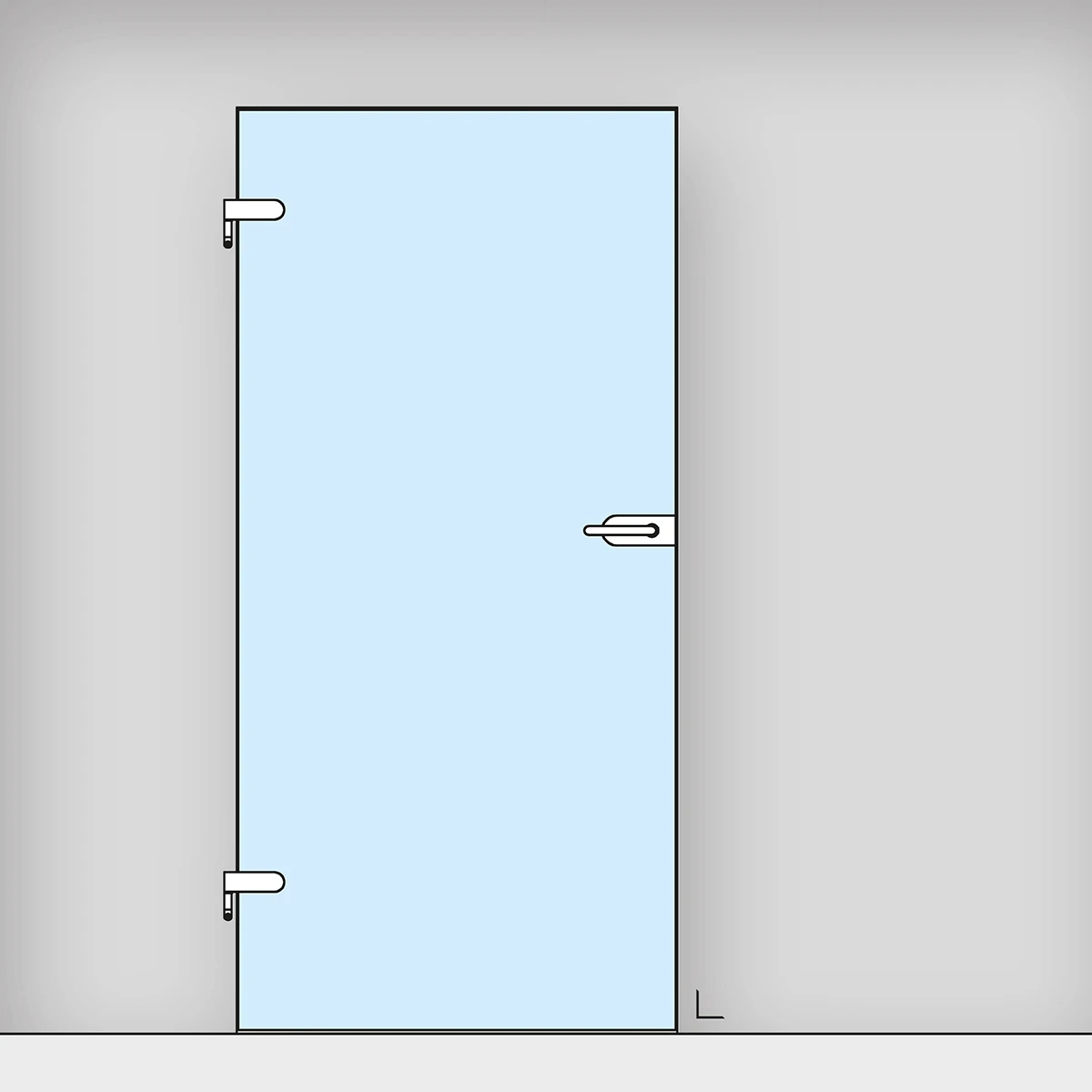 Draaideur, 295009xxxxx Anschlagtür, 295009xxxxx