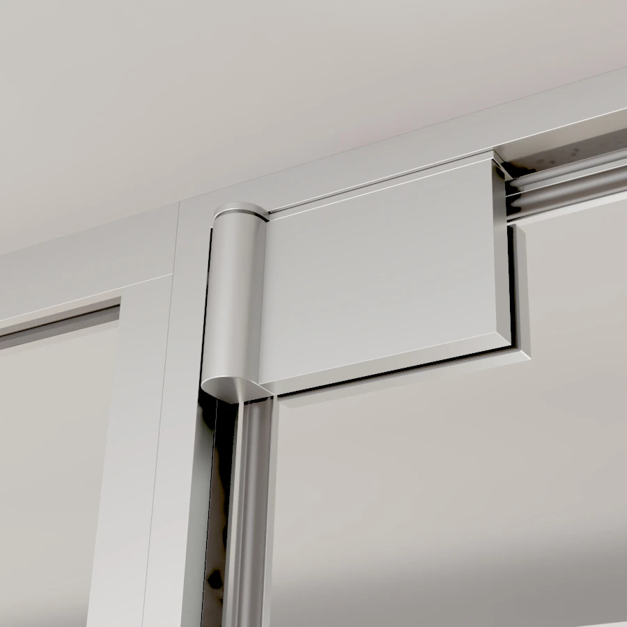 Glass door hinge, 4523x0000xx Glastürscharnier, 4523x0000xx