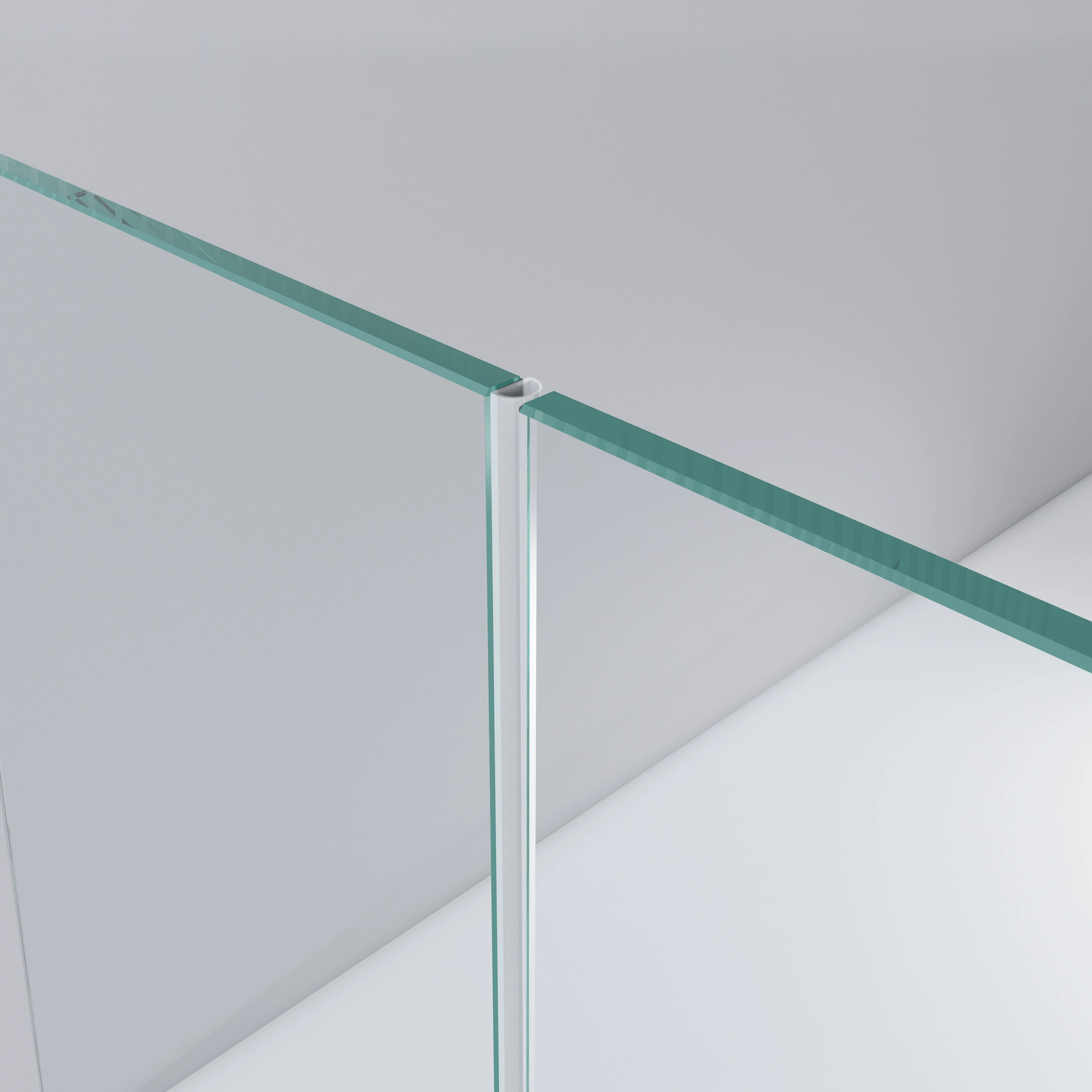 Stripe lip for glass door, self-adhesive, 194023000xx Streifdichtung für die Glashöhenkante, selbstklebend, 194023000xx