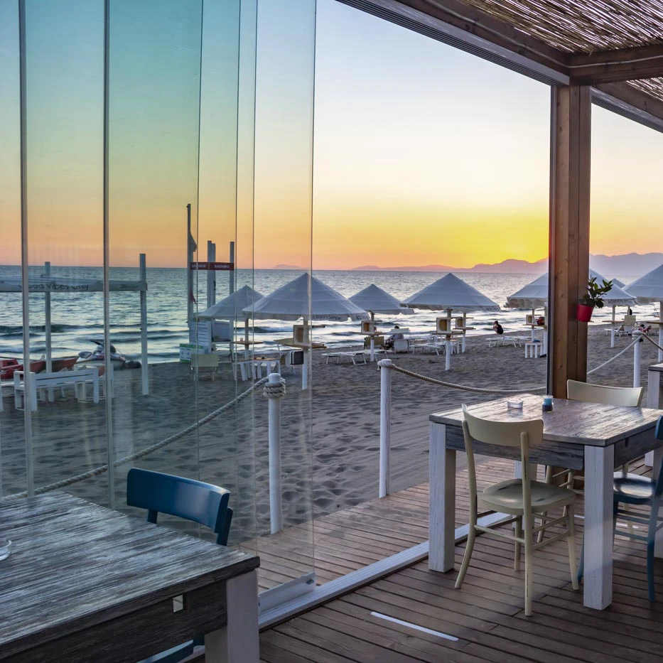Terrace sliding glass wall CTO, 77990066 Terrassen Glasschiebewand CTO, 77990066