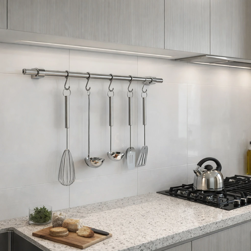 Rohrhalter für Küchenreling, 771106260xx-xx