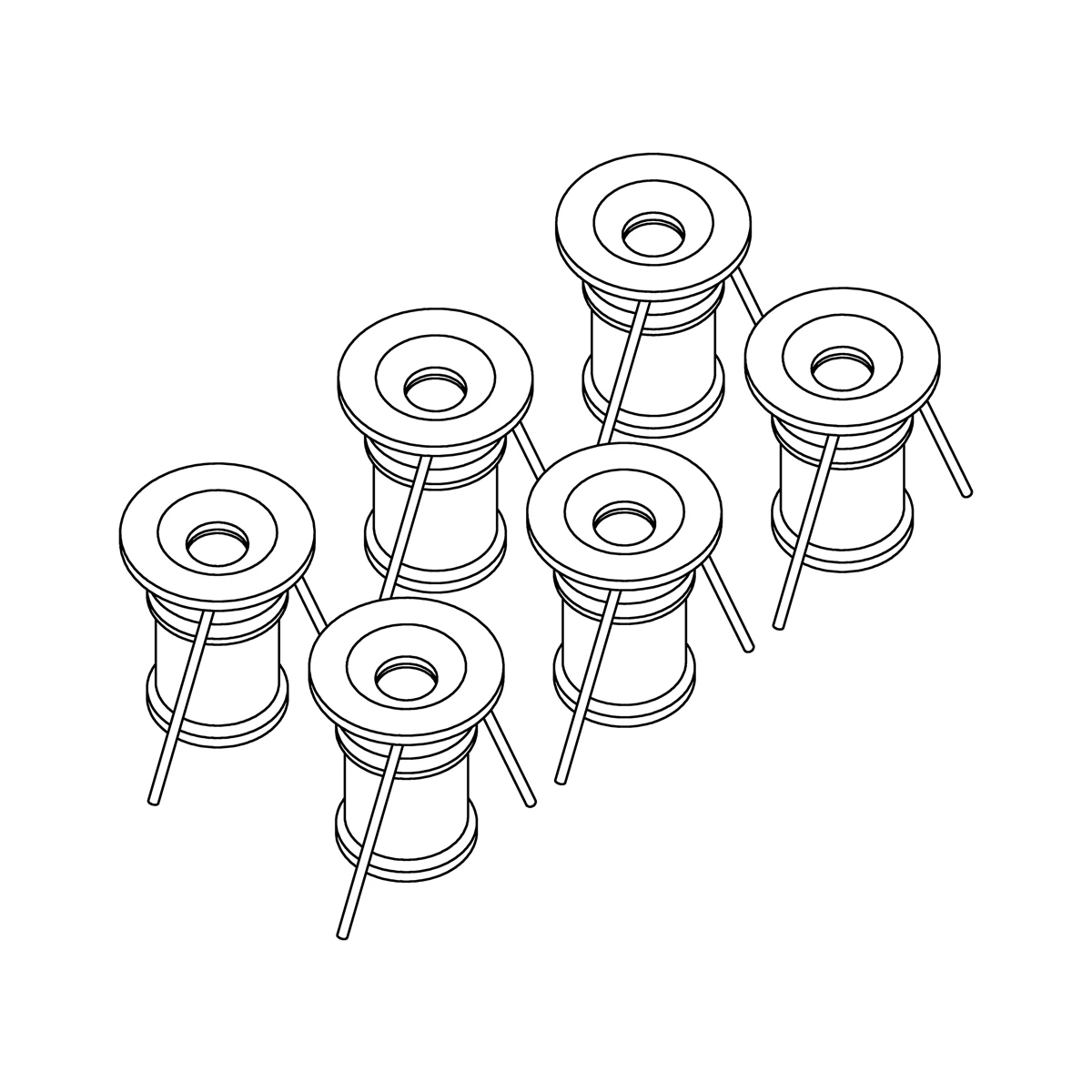 Mini LED Downlight (6 Stk.), 7719210100646 Mini LED Downlight (6 Stk.), 7719210100646