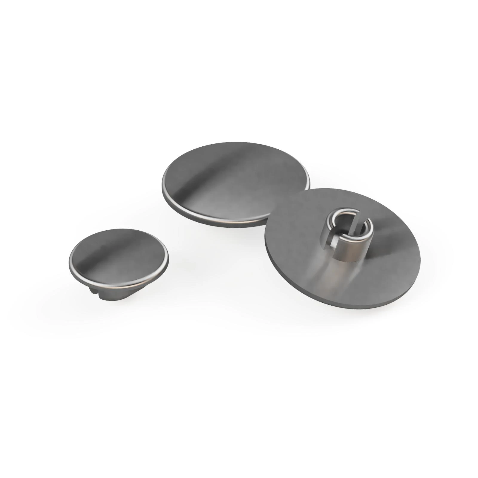 Abdeckkappen für Glastürscharnier Tatum / Akasha, 195019001xx