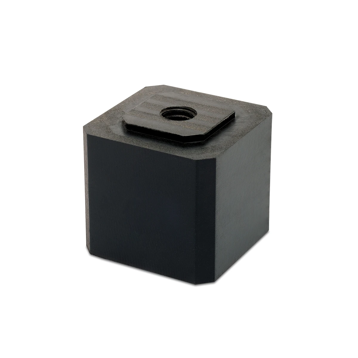 Kunststoff-Pfropfen mit Durchgangsgewinde für Vierkantrohr 35 x 35 mm, 7718410203500 Kunststoff-Pfropfen mit Durchgangsgewinde für Vierkantrohr 35 x 35 mm, 7718410203500