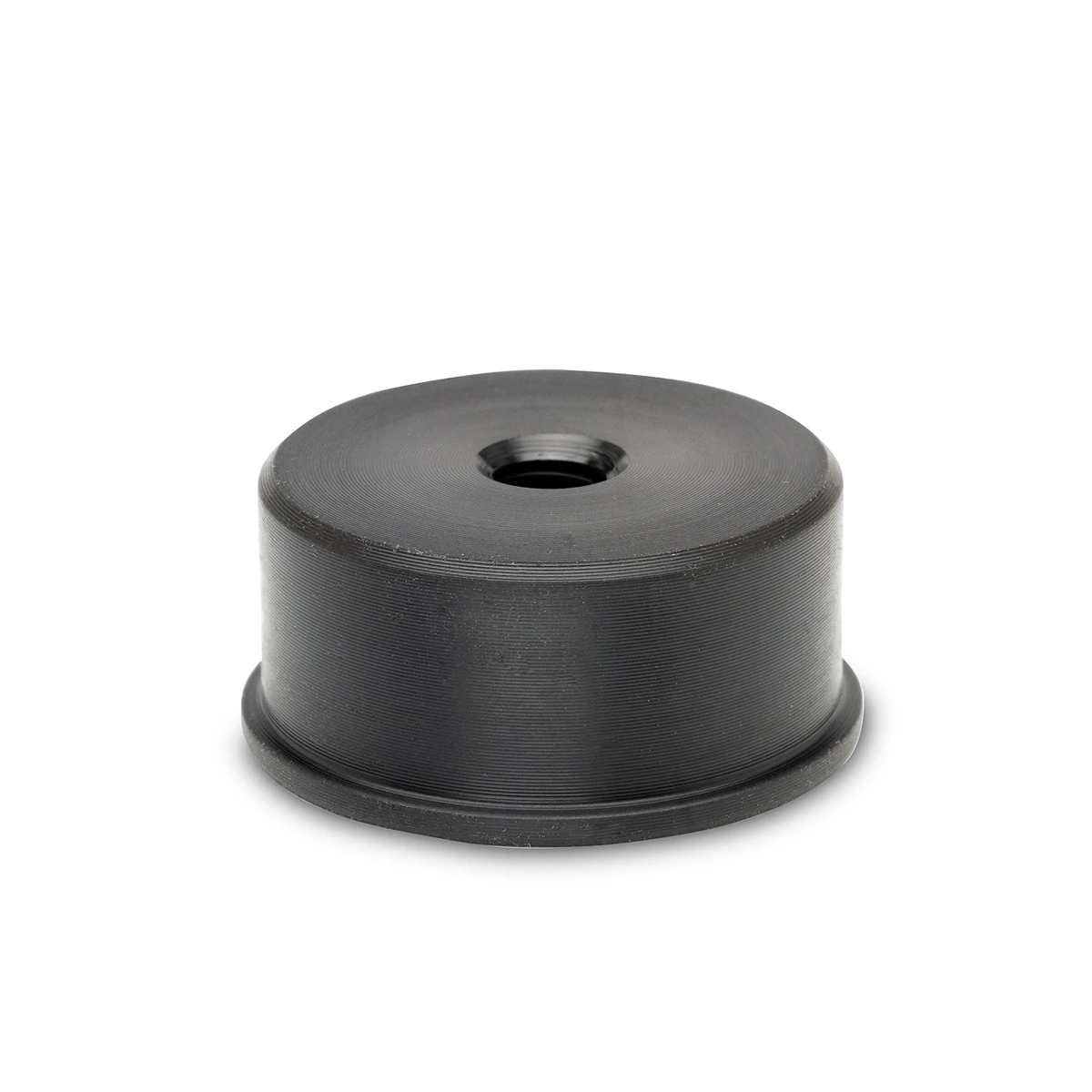 Endkappe/Einsteckkappe für Stäbchenzurrschiene mit Gummi Kunststoff schwarz 