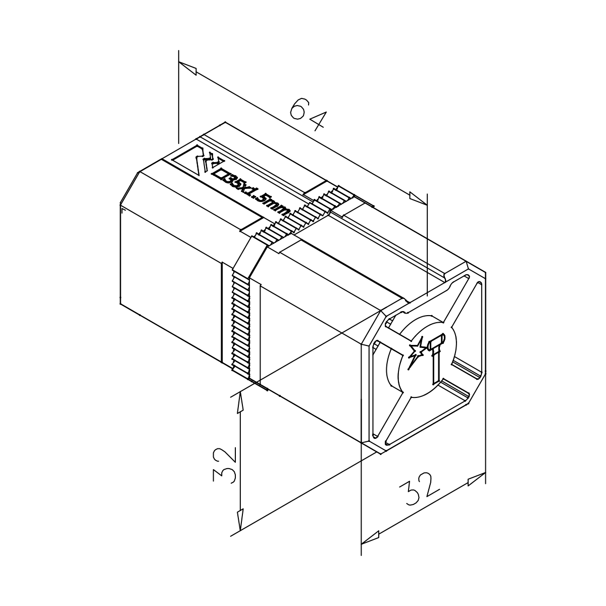 Rohrverbinder für Vierkantrohr, 7712479003500 Rohrverbinder für Vierkantrohr, 7712479003500