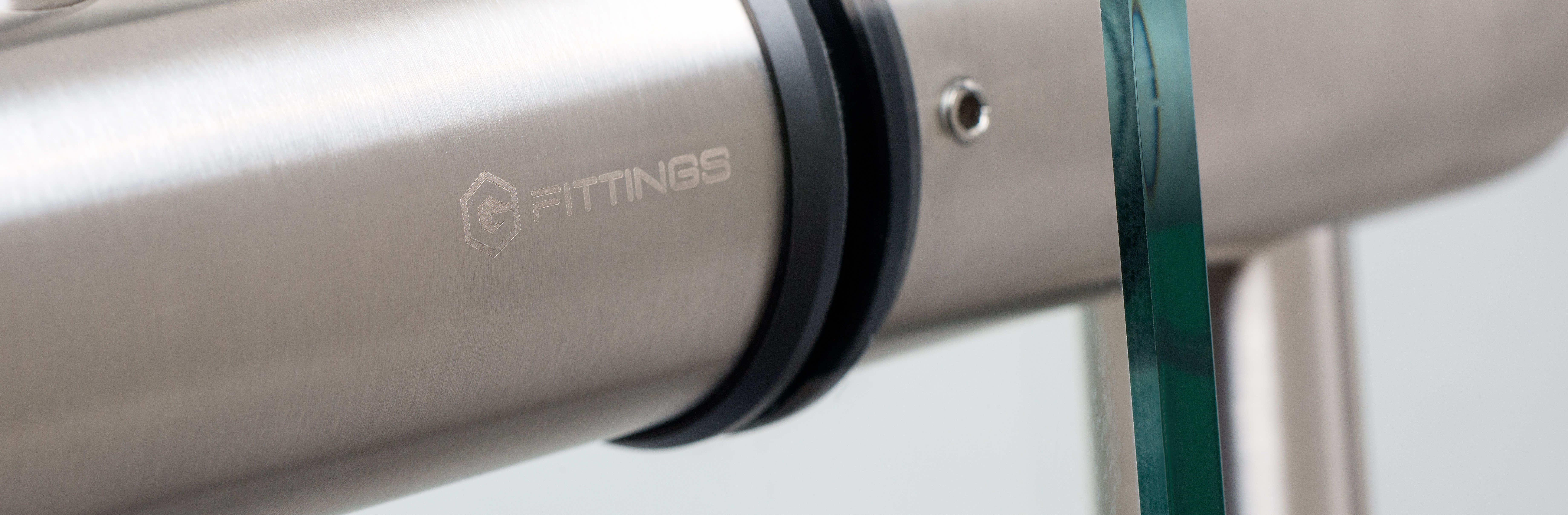 Handgriff hero slider Handgriff in einer Glastür montiert