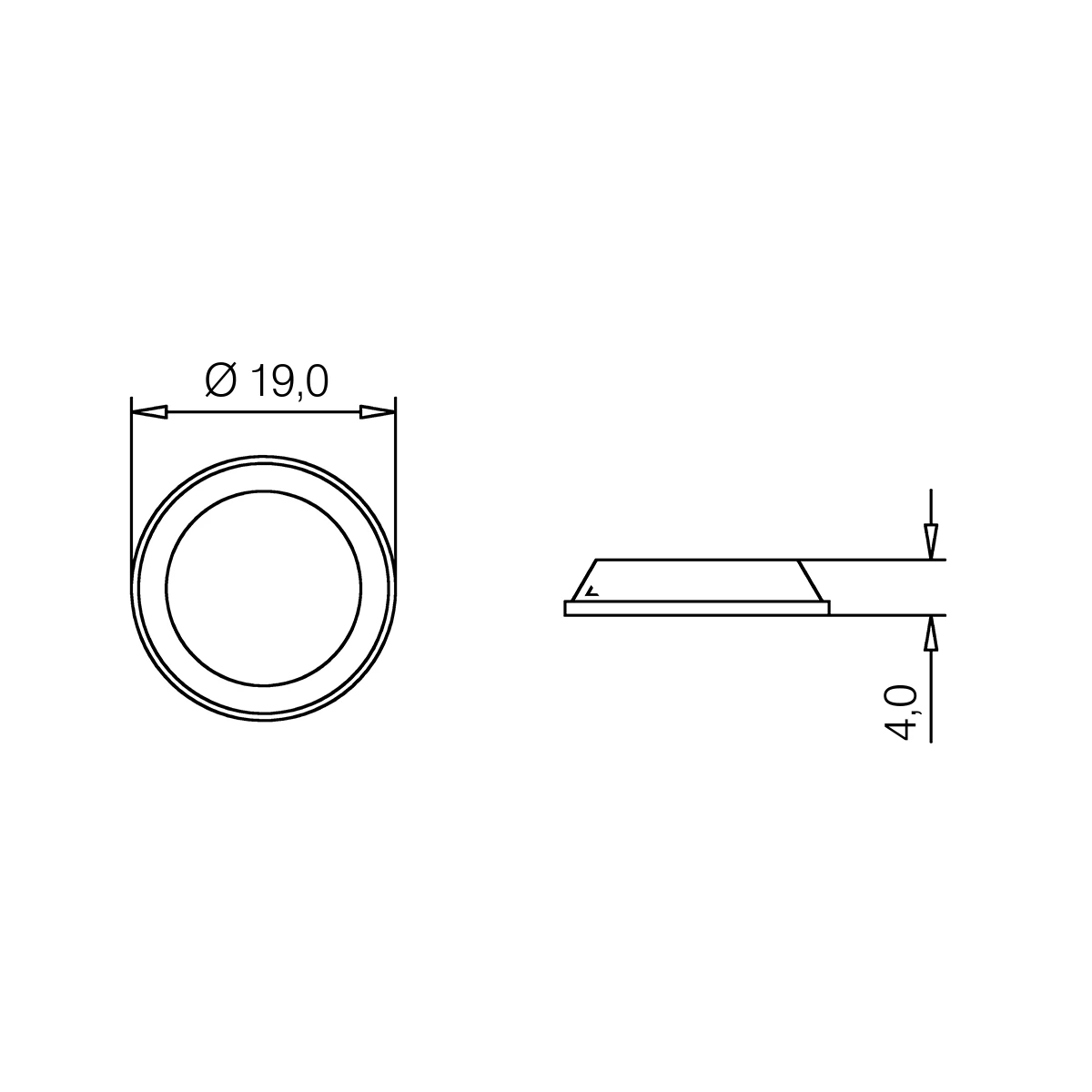 Schutzpuffer für Glasplatten, selbstklebend, 196060xxx00 Schutzpuffer für Glasplatten, selbstklebend, 196060xxx00