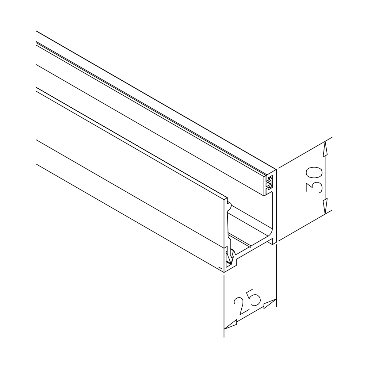 U-profiel voor kozijndeuren, tweedelig met dichting, 77492xxxx00-xx U-Profil für Zargentüren, zweiteilig mit Dichtung, 77492xxxx00-xx