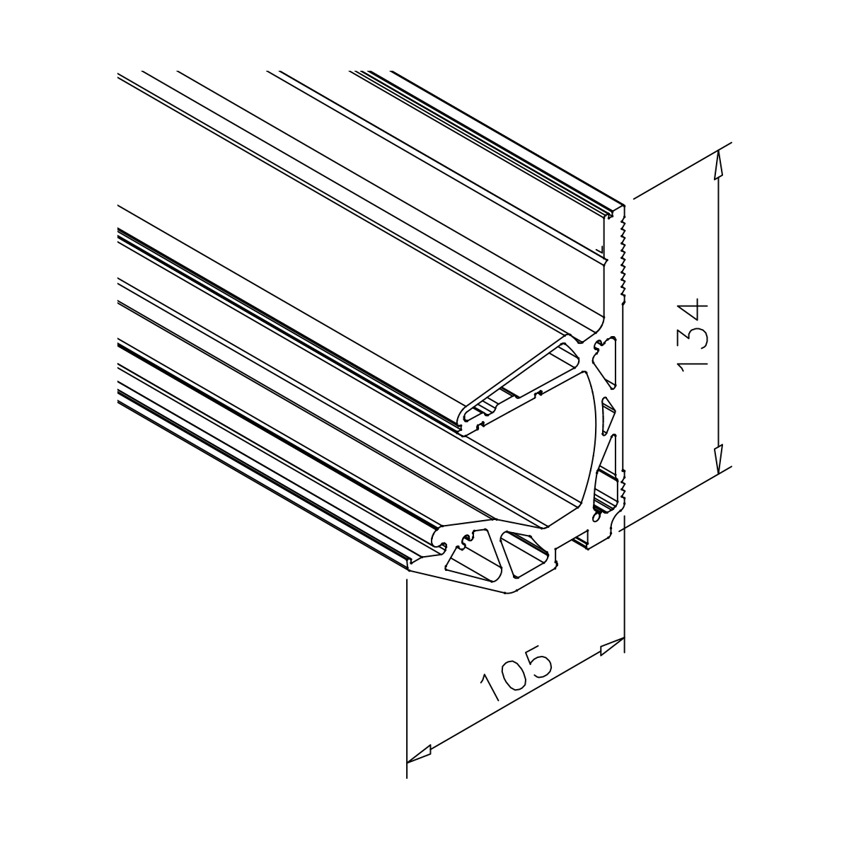 Wandklemmprofil, 441200xxx46