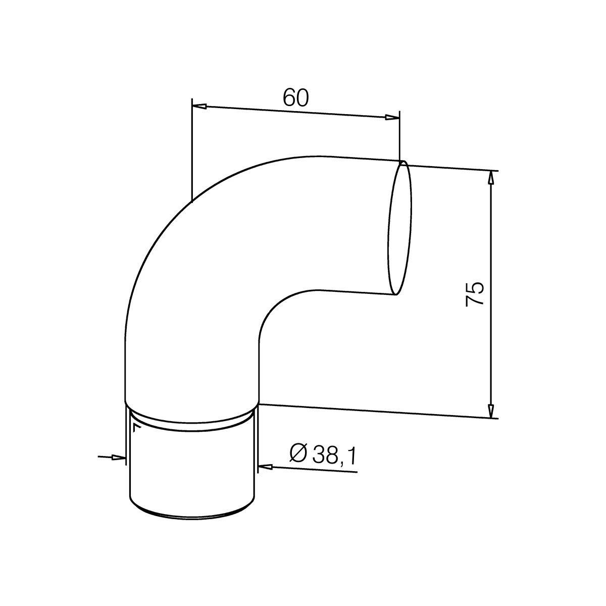 End scroll, xx0739038xx Endbogen, xx0739038xx
