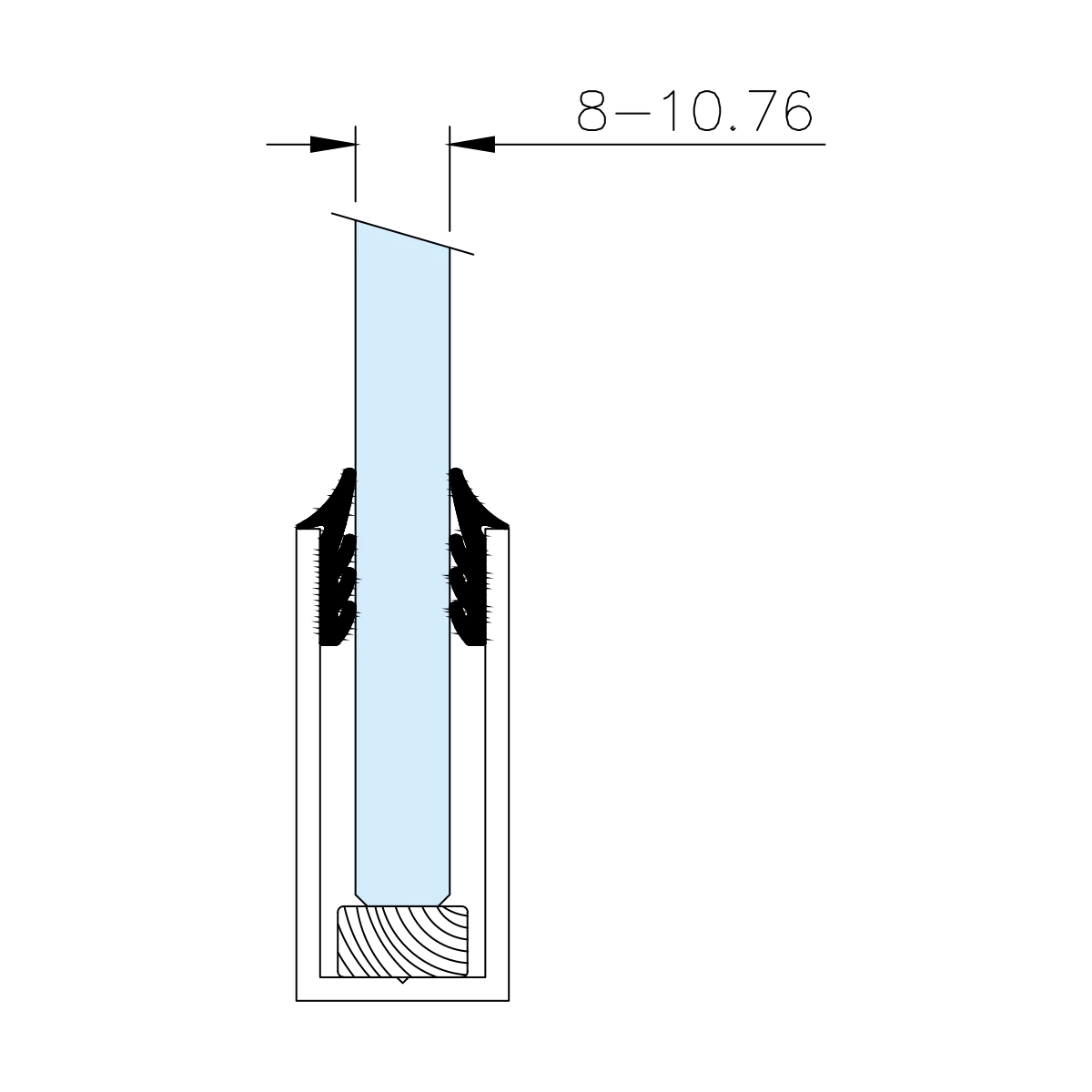 Scheidingswand, 294100xxxxx Trennwand, 294100xxxxx