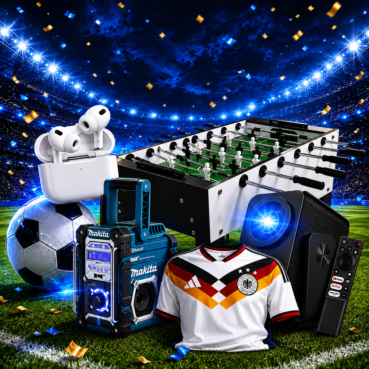 Wm Preise auf Stadion Hintergrund