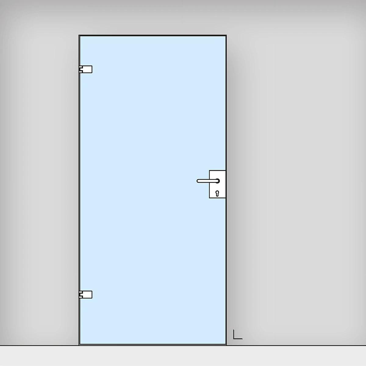 Anschlagtür, 295025xxxxx Anschlagtür, 295025xxxxx