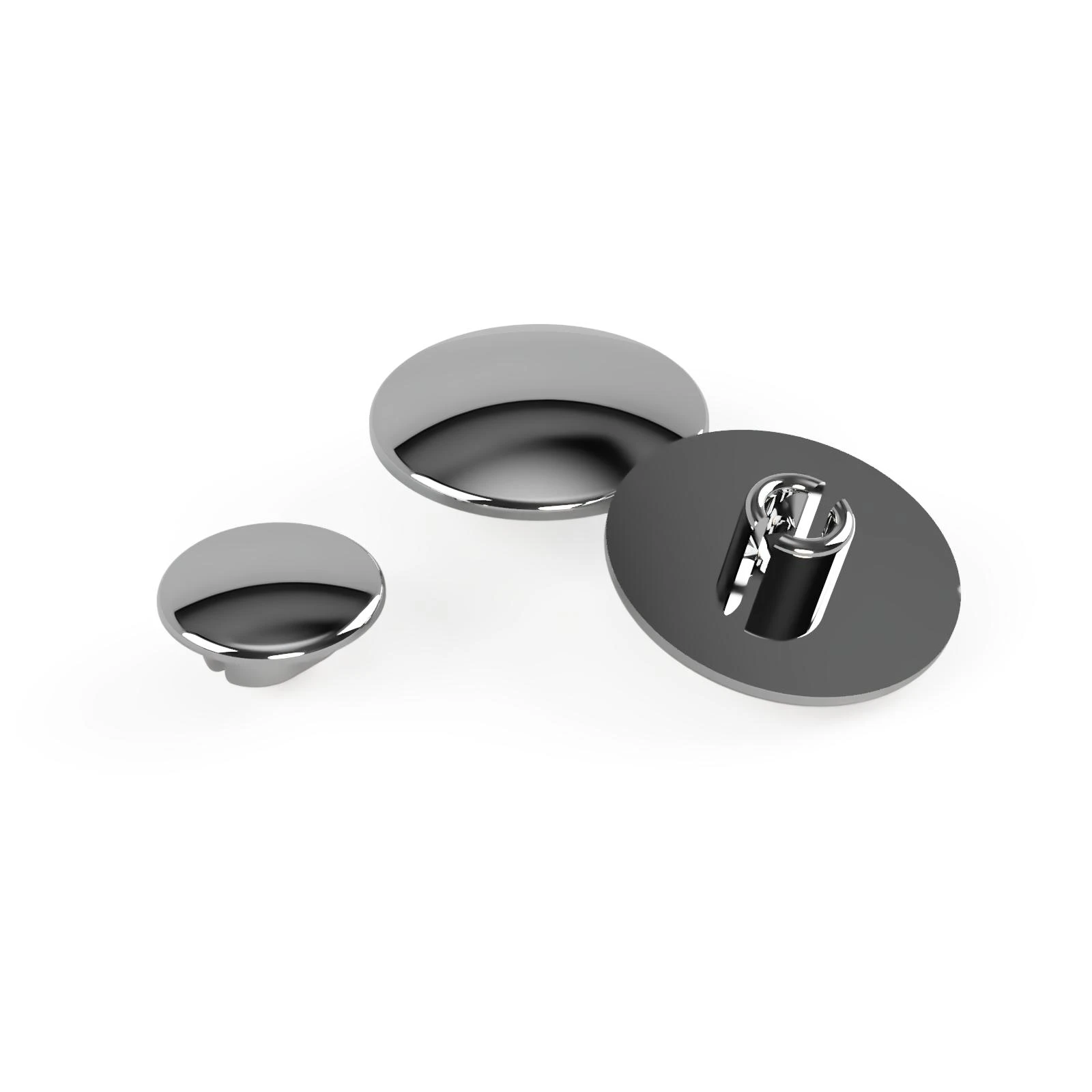 Abdeckkappen für Glastürscharnier Tatum / Akasha, 195019001xx