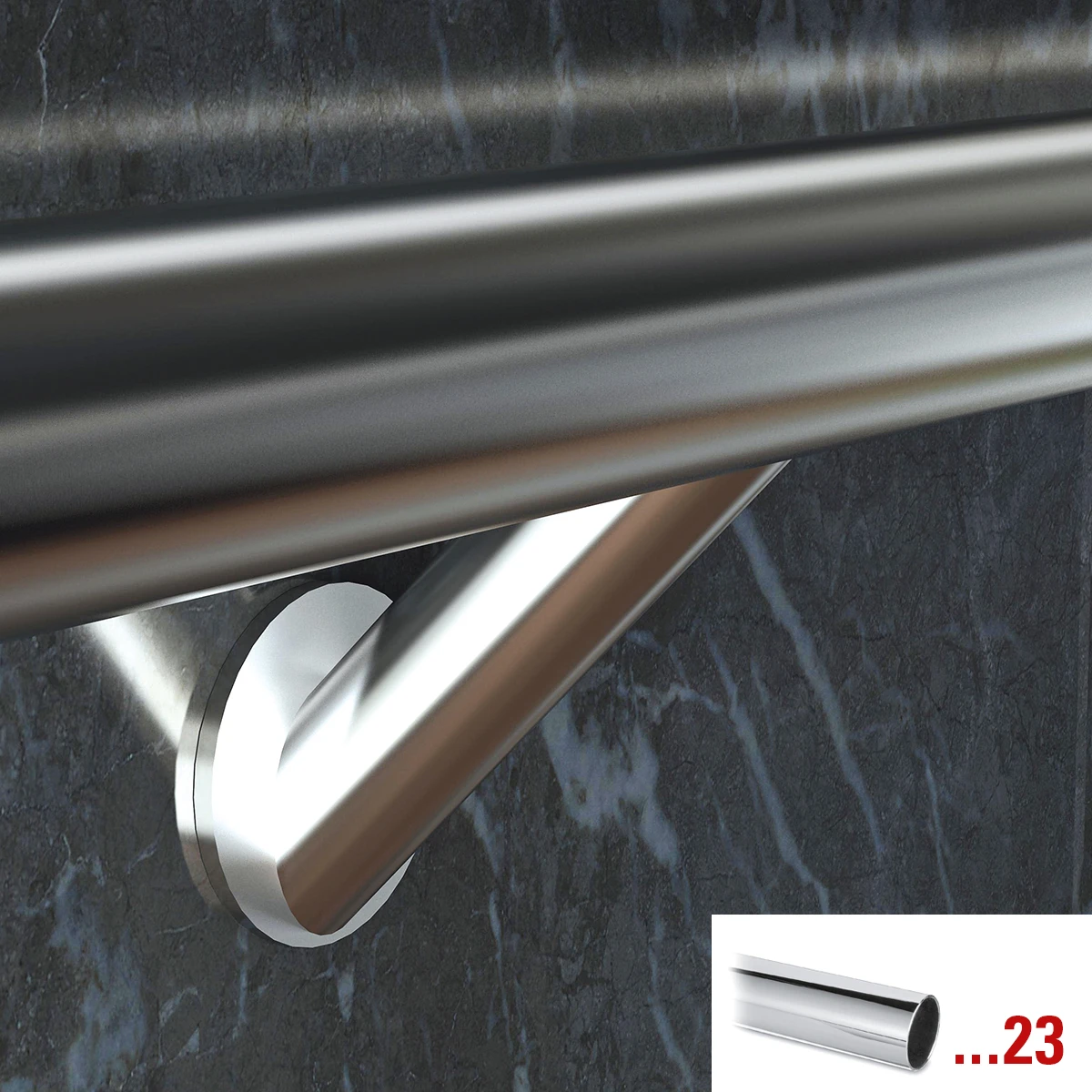 Handrail, 203211xxxxx Handlauf Edelstahl, 203211xxxxx