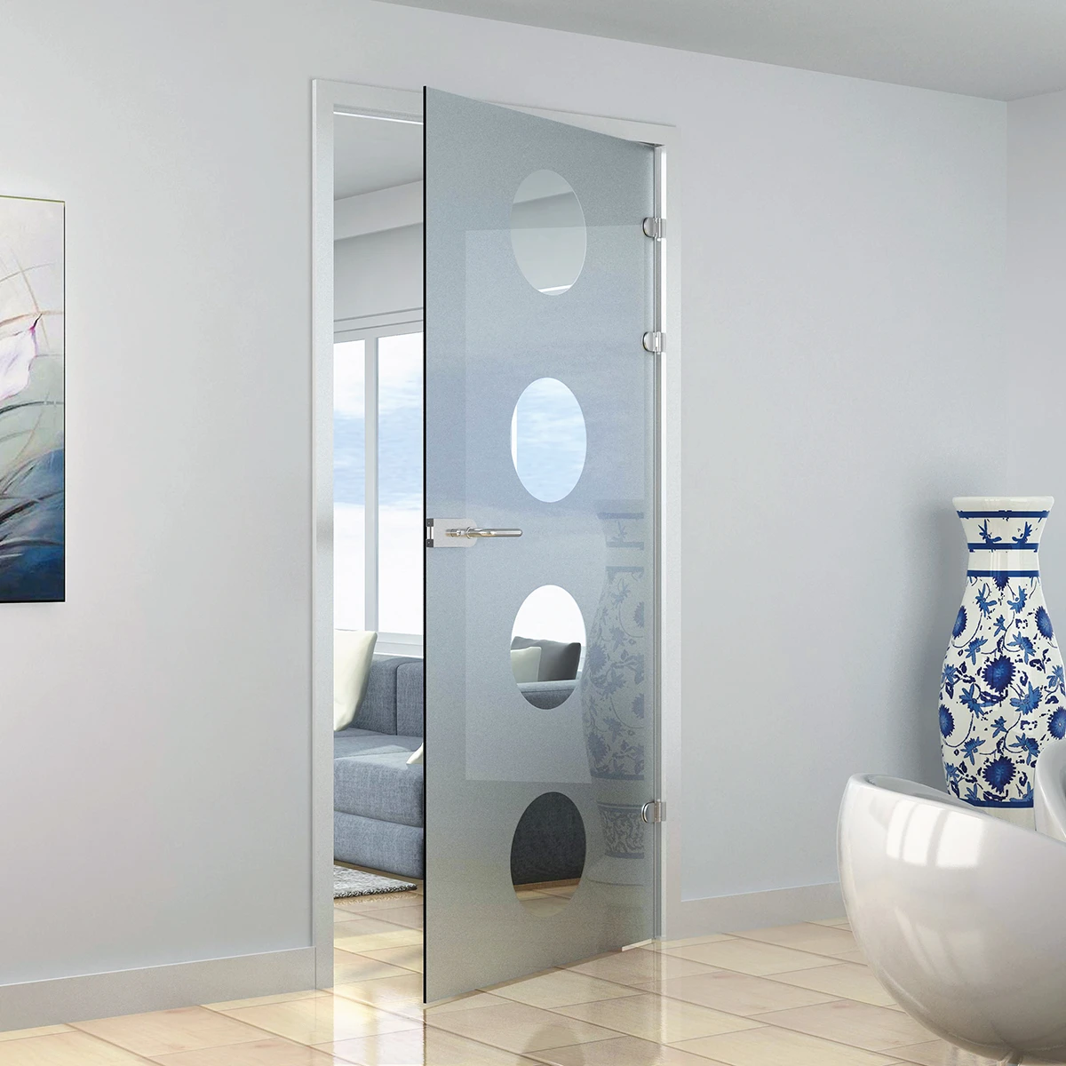 Glass door, 295001xxxxx Glastür, 295001xxxxx