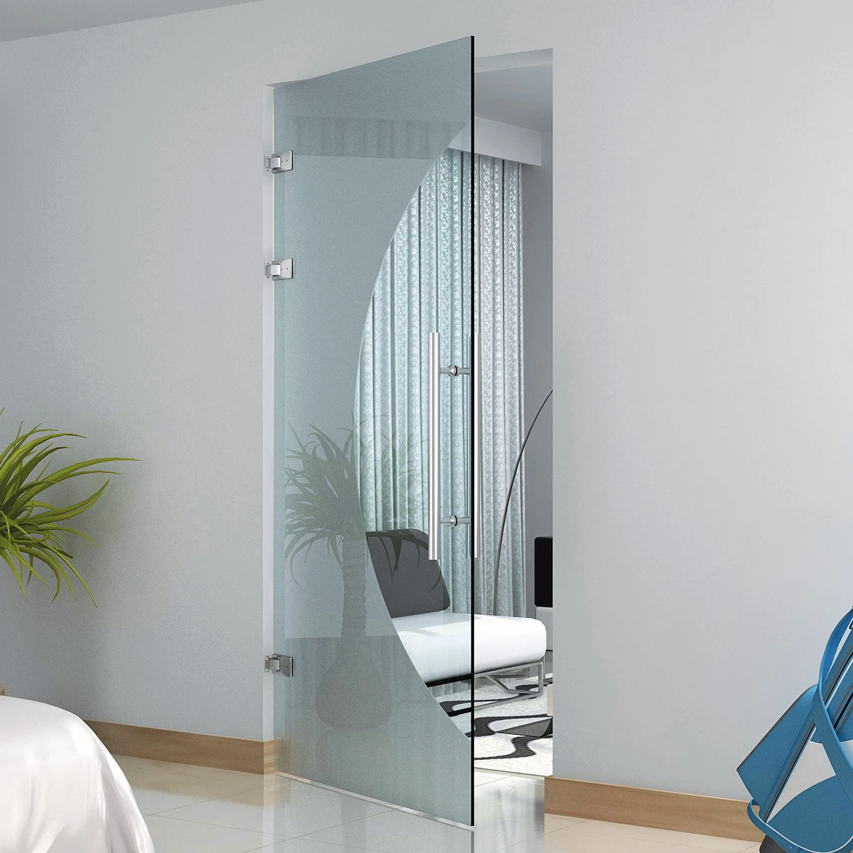 Swing door adjustable, 295050xxx12 Pendeltür justierbar, 295050xxx12