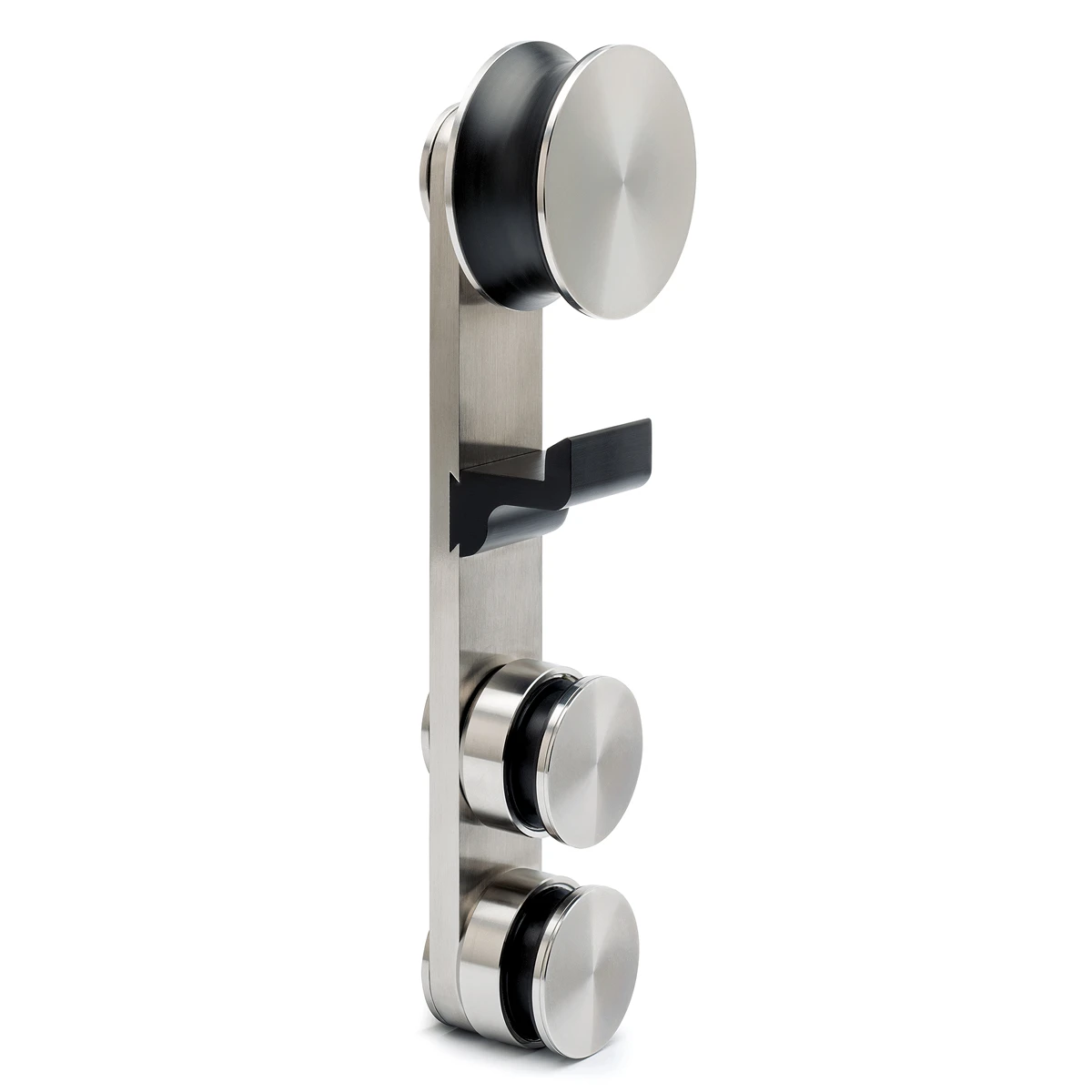 Sliding door roller component with lift protection, 466130000xx Laufwagen für Glasschiebetür-System mit Aushebesicherung, 466130000xx