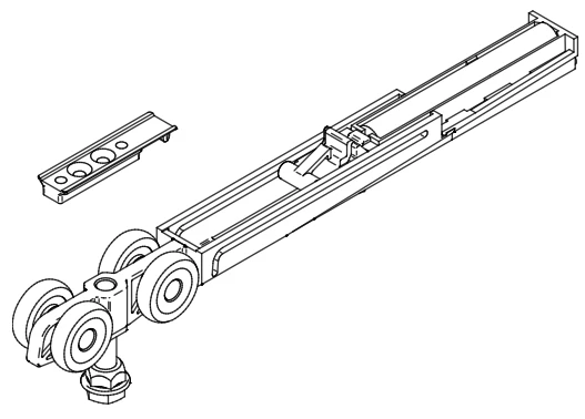 Soft-Close für Schiebetür Clarimonda/Madina, 77466300xxx00