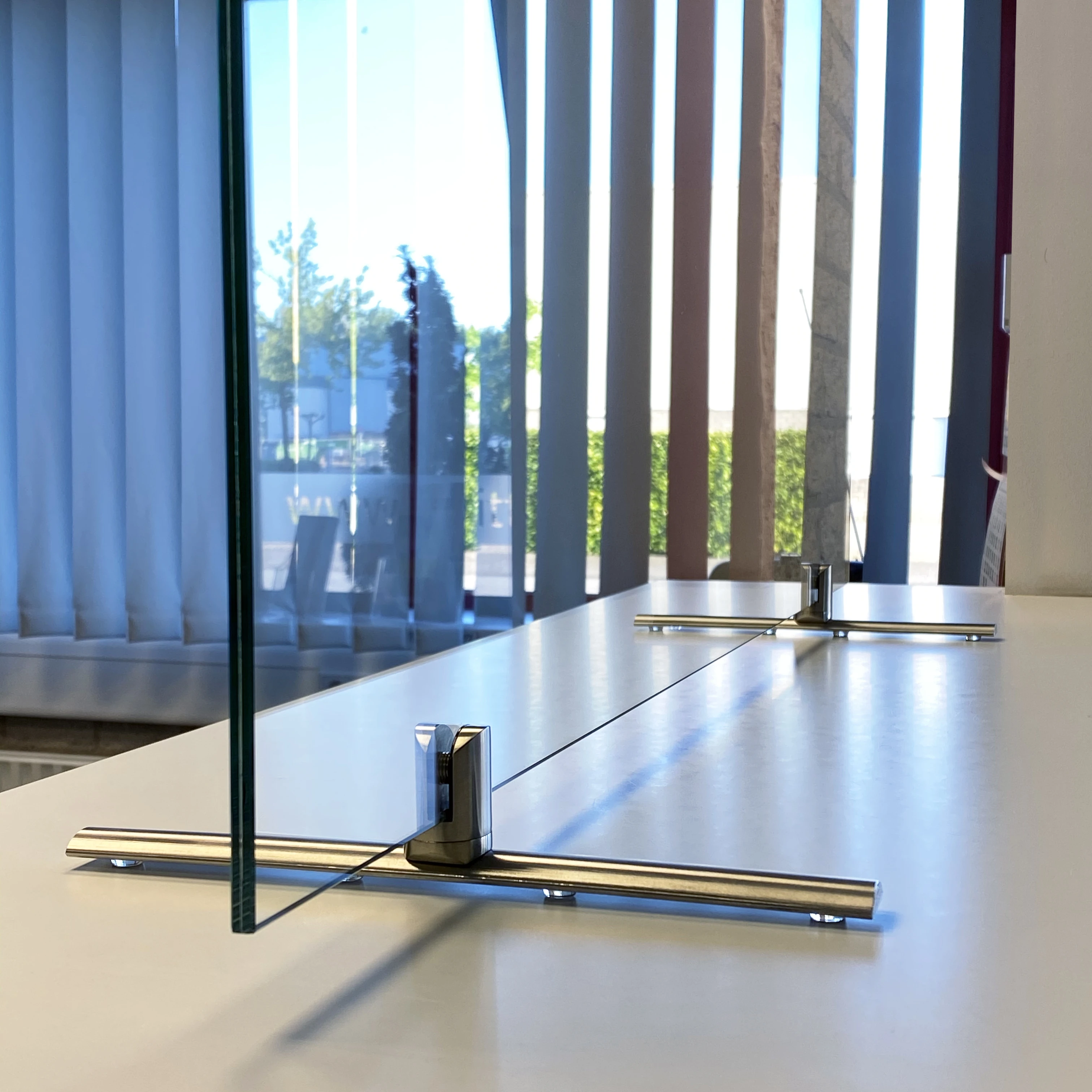 Mobiler Hygieneschutz aus Glas, 7720066100020 Mobiler Hygieneschutz aus Glas, 7720066100020