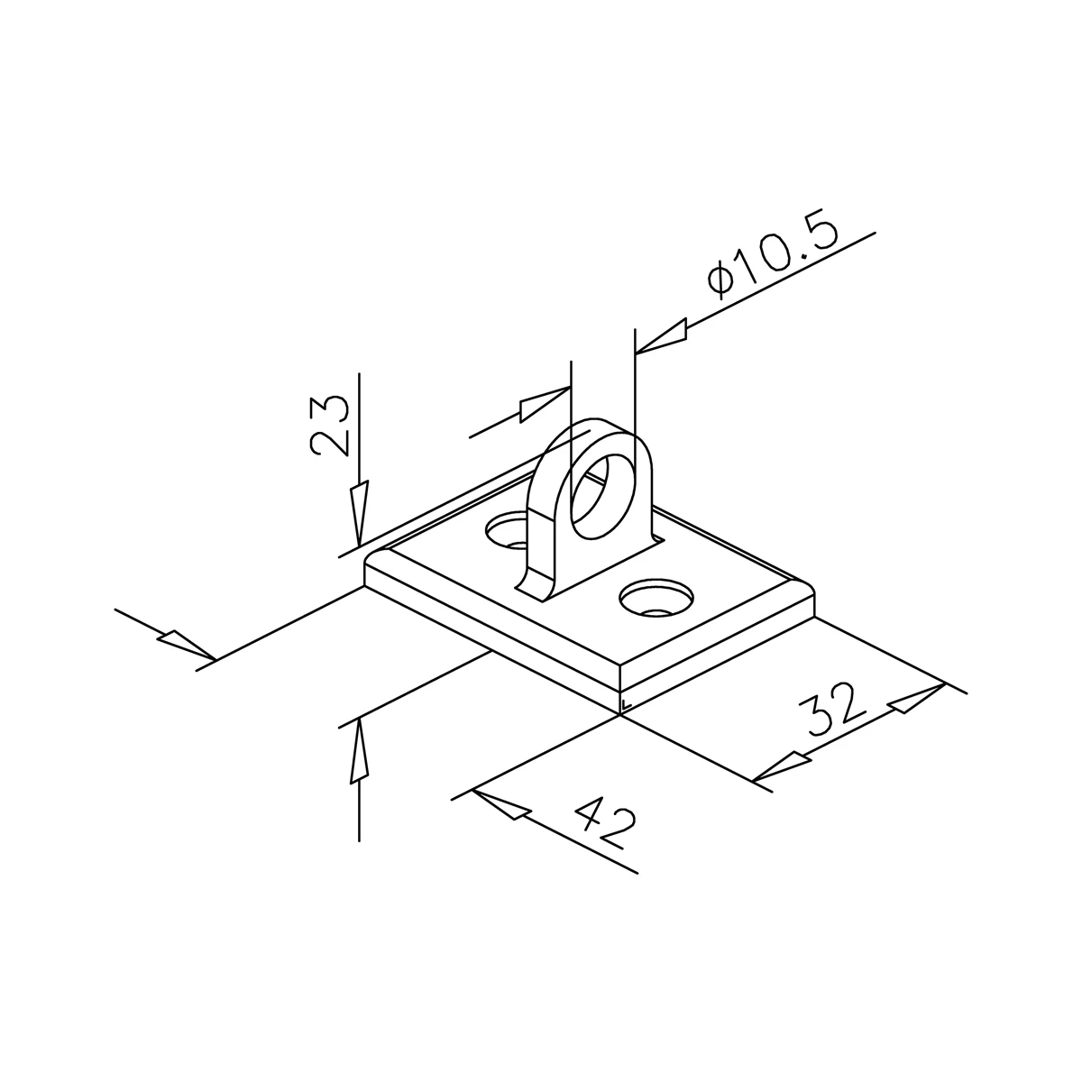 Wall plate, xx5737000xx Wandauge, xx5737000xx