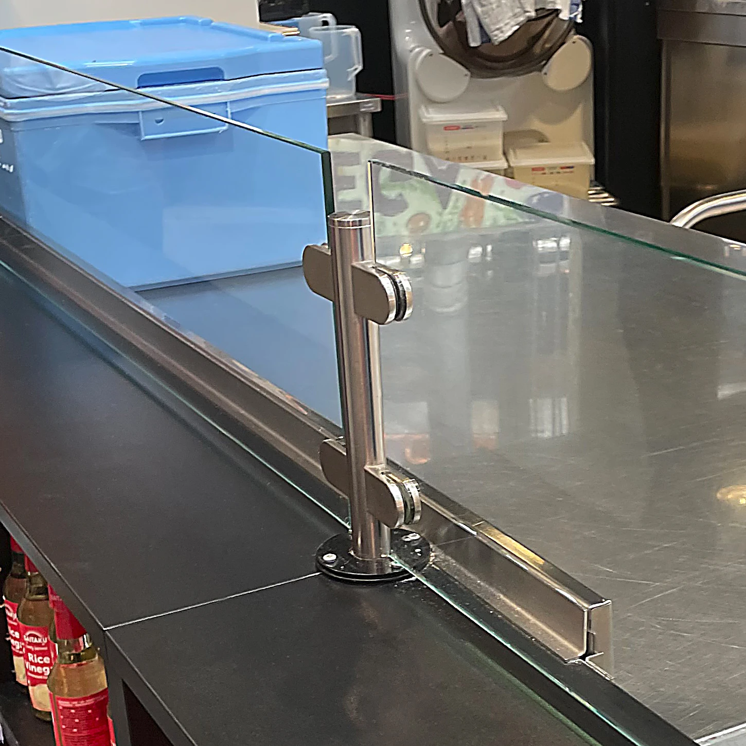 Sneeze guard with glass configurator CTO, 77990098 Hustenschutz mit Glas Konfigurator CTO, 77990098