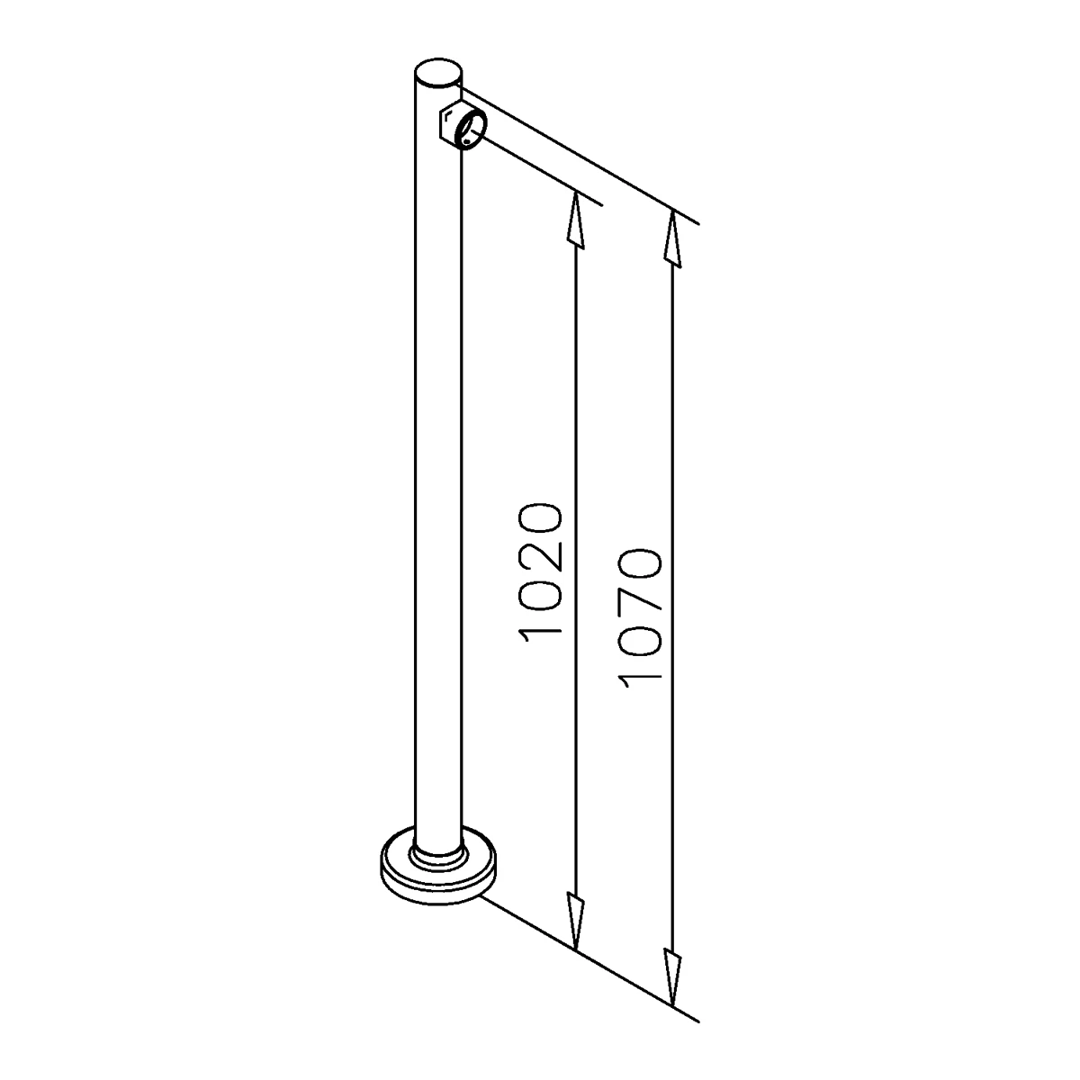 Geleidingssysteem, 20831x05020 Leitsystem, 20831x05020