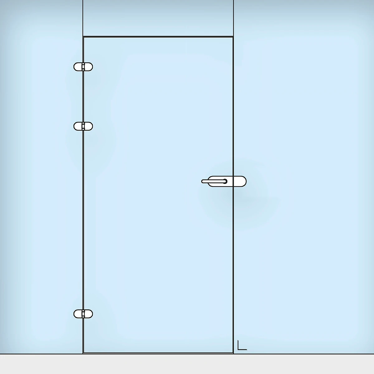 Glastür, 295000xxxxx