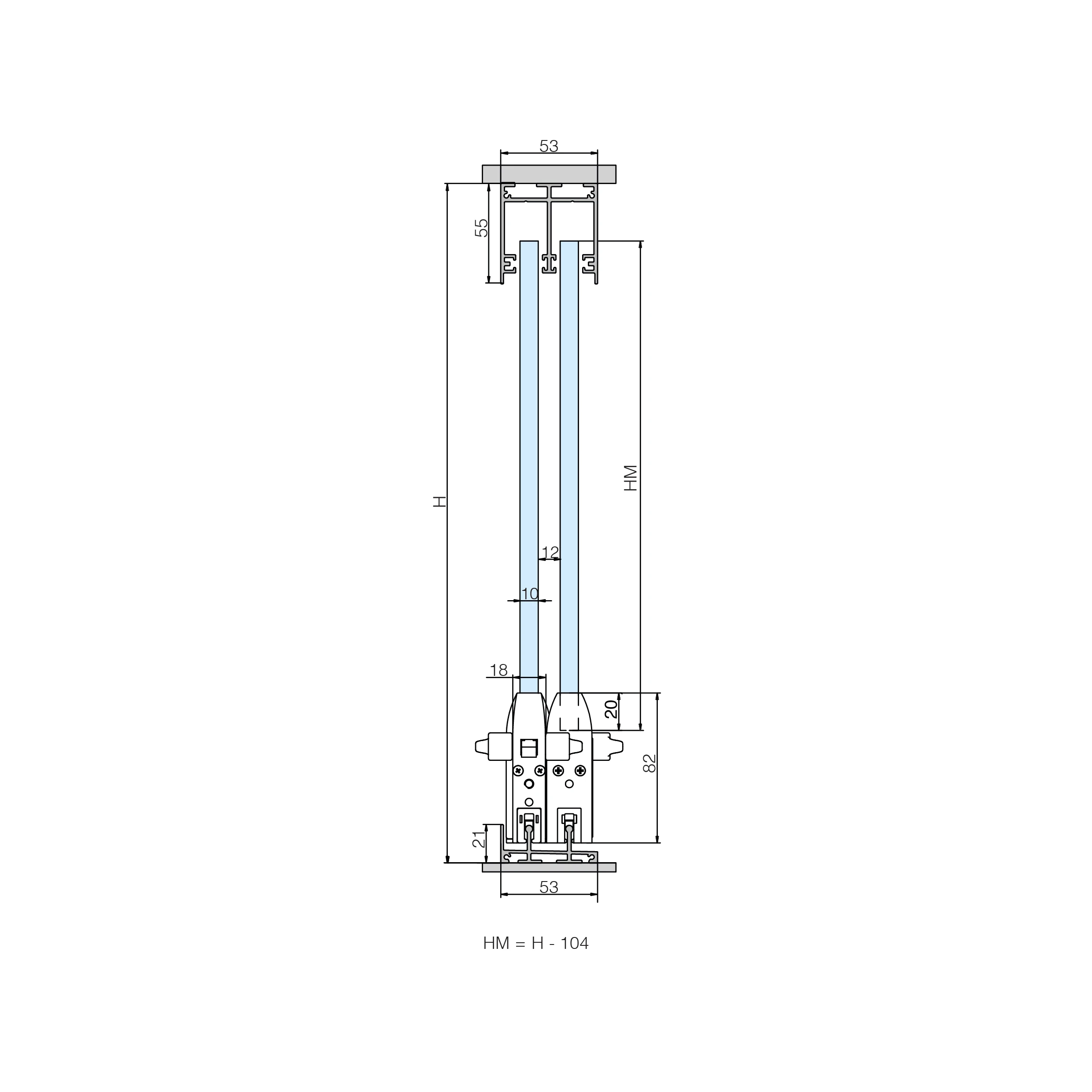 Terrace sliding glass wall CTO, 77990066 Terrassen Glasschiebewand CTO, 77990066