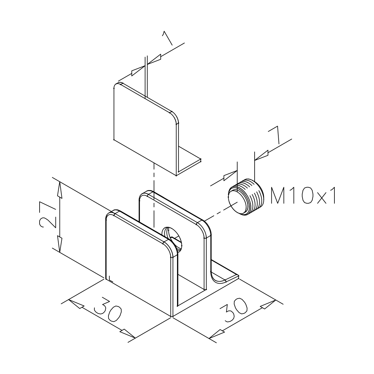 Glasplattenträger, 221310000xx Glasplattenträger, 221310000xx