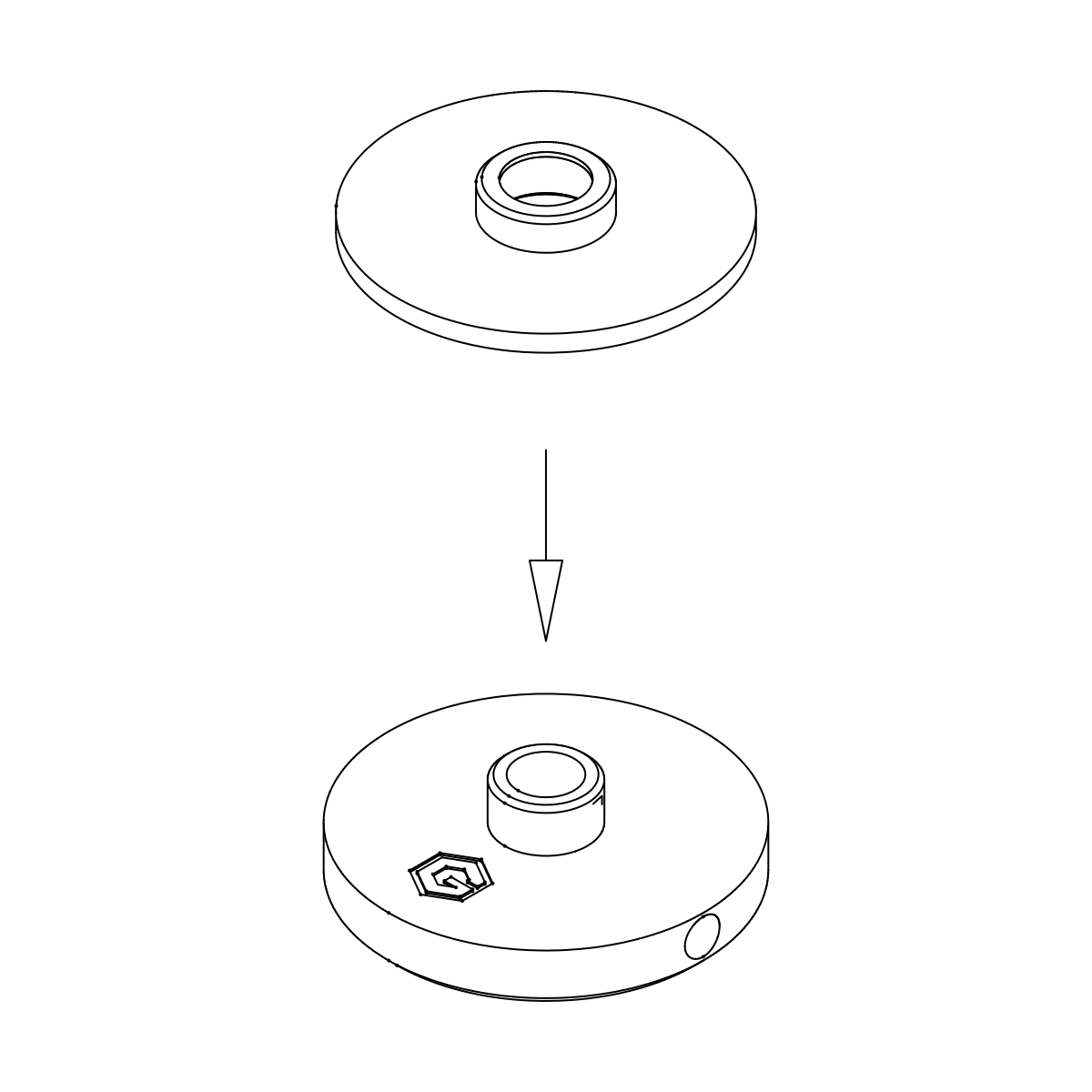 Sier afsluitkap, xx0731xxxxx Zier-Abschlussscheibe, xx0731xxxxx