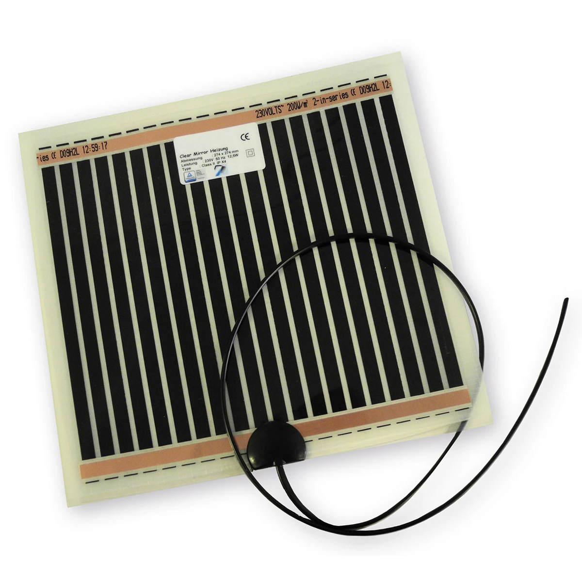 Mirror demisting pad, 4852xxxxx00 Spiegelheizung, 4852xxxxx00