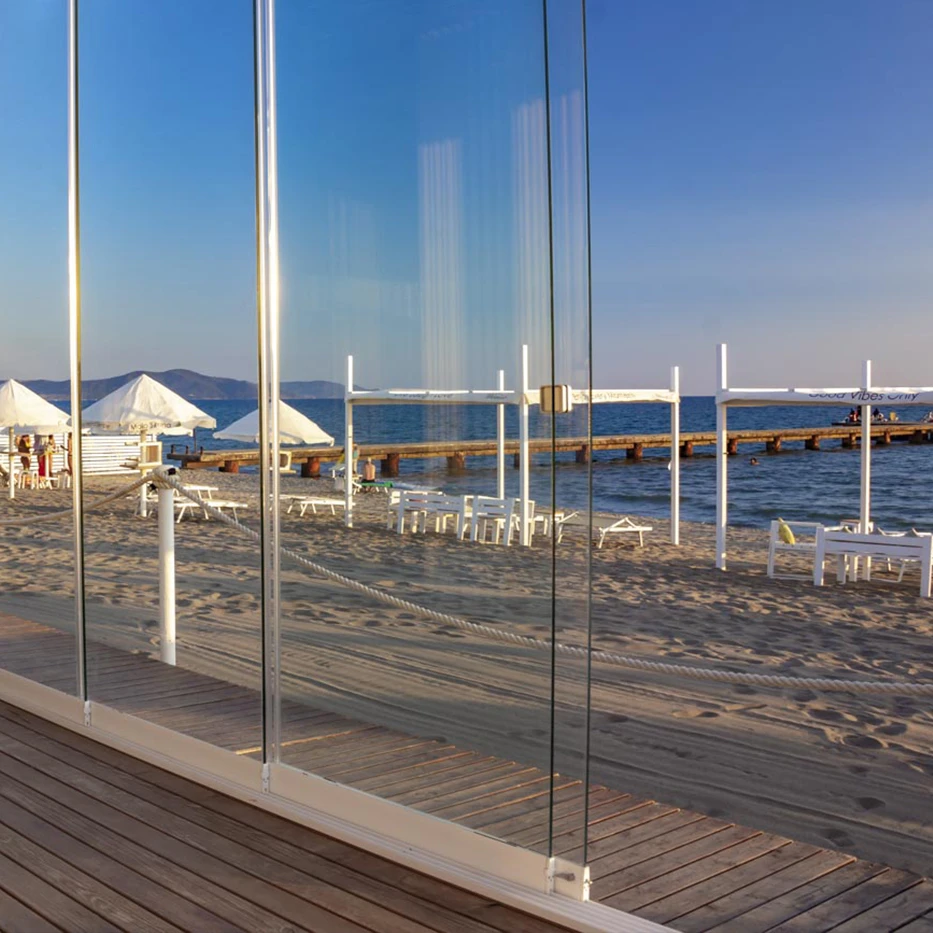 Terrace sliding glass wall CTO, 77990066 Terrassen Glasschiebewand CTO, 77990066