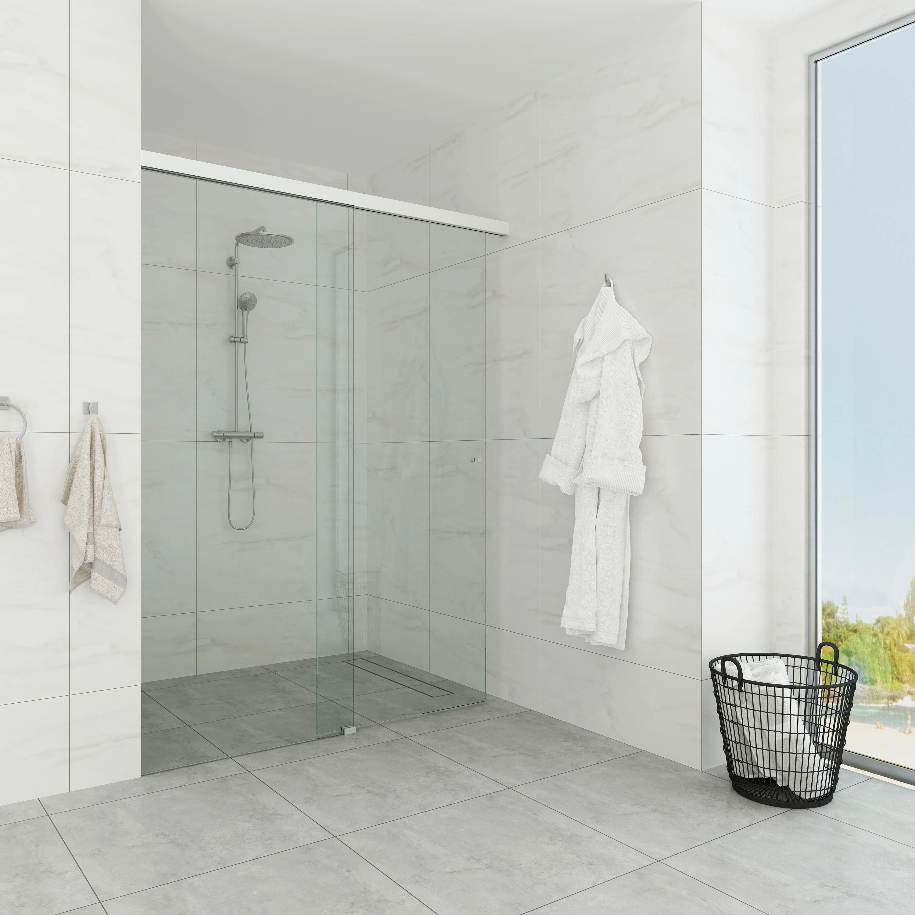 Shower cubicle, 294015xxxxx Glasdusche, 294015xxxxx