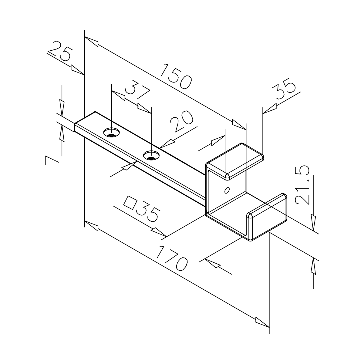 Handlaufstütze, 7711410503512