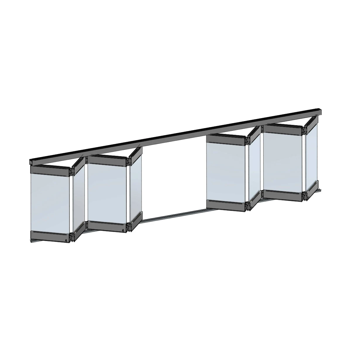 Faltbare Glasschiebewand, 2924xxxxx46