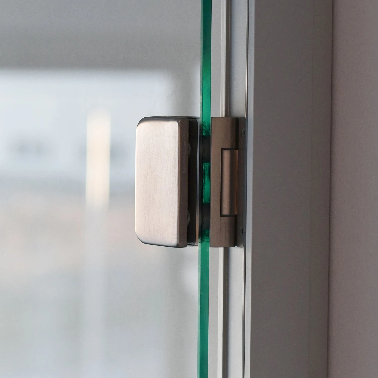 Glass door hinge, 77452241000xx Glastürscharnier, 77452241000xx