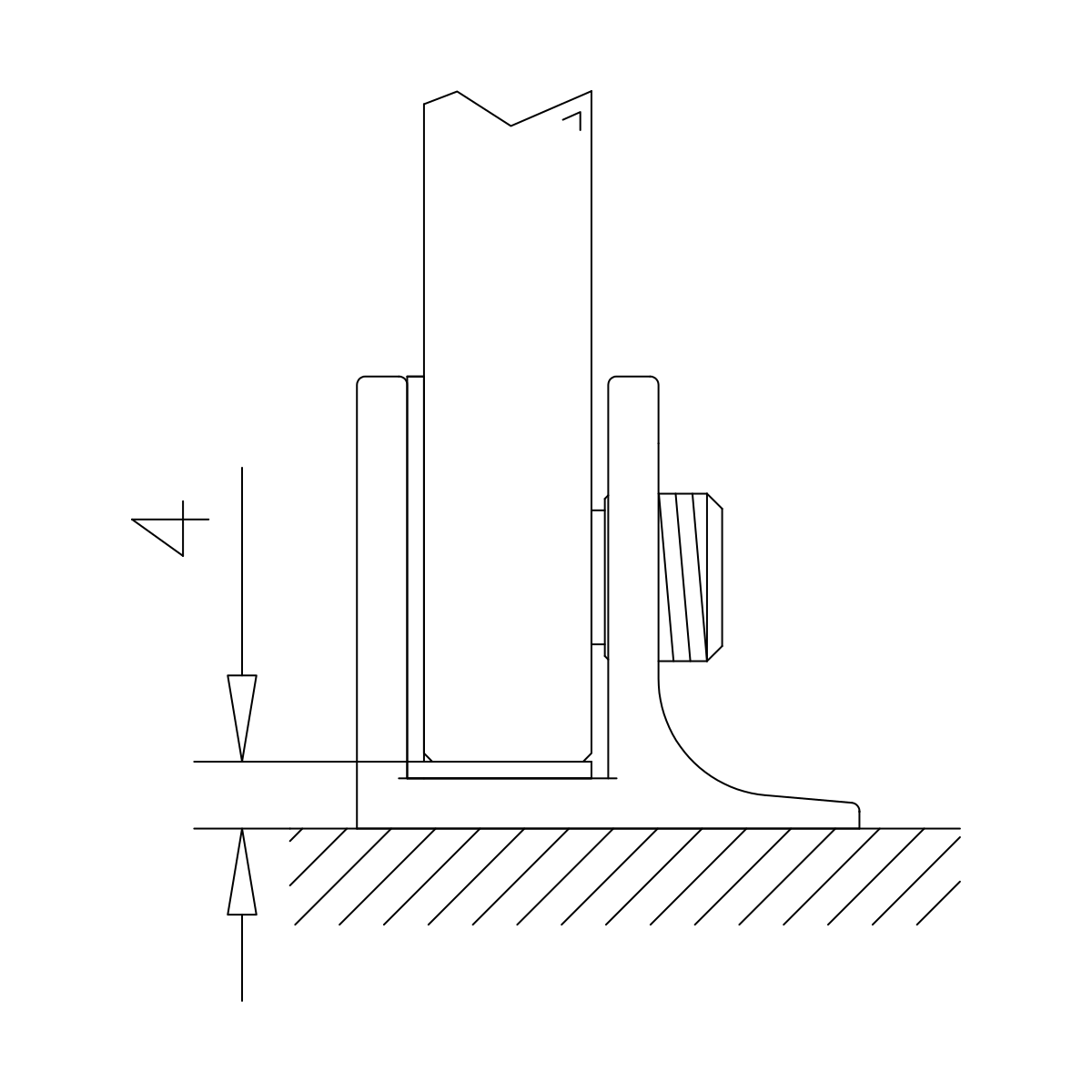 Glasplattenträger, 221310000xx Glasplattenträger, 221310000xx