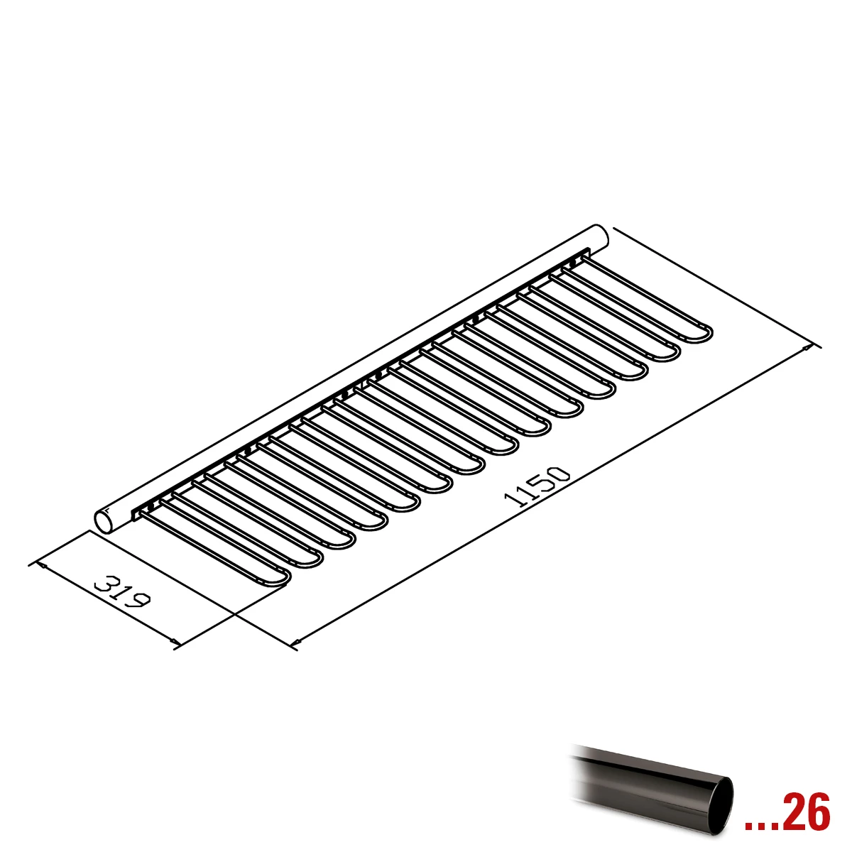 Gläserhalter, 20434xxxxxx