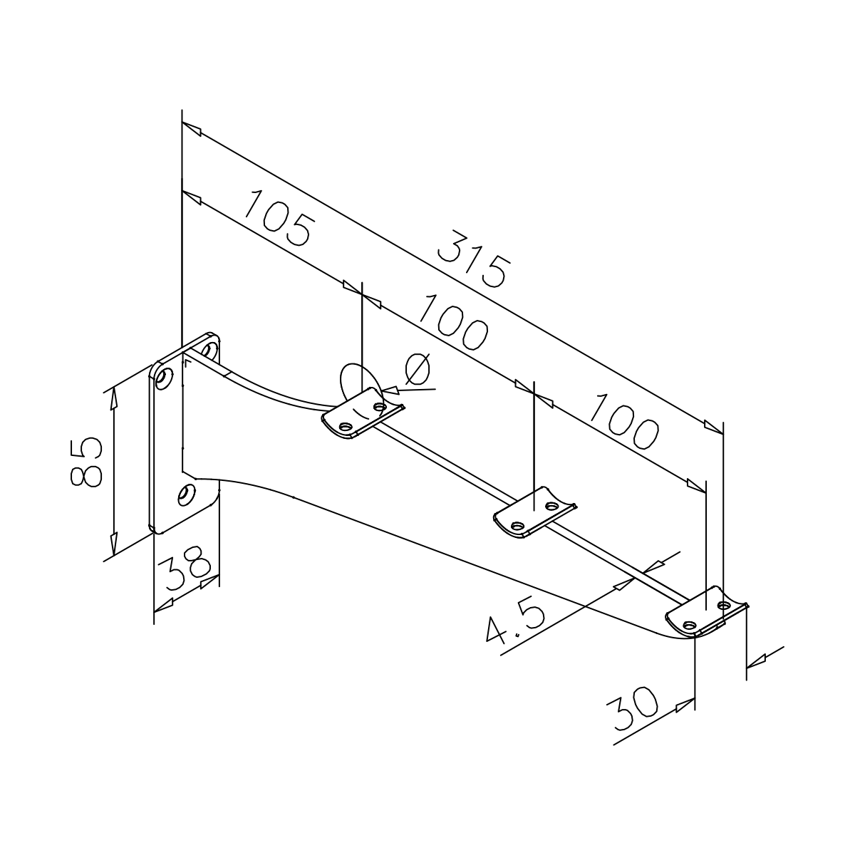 Tablettrutschenträger, 7711012502512