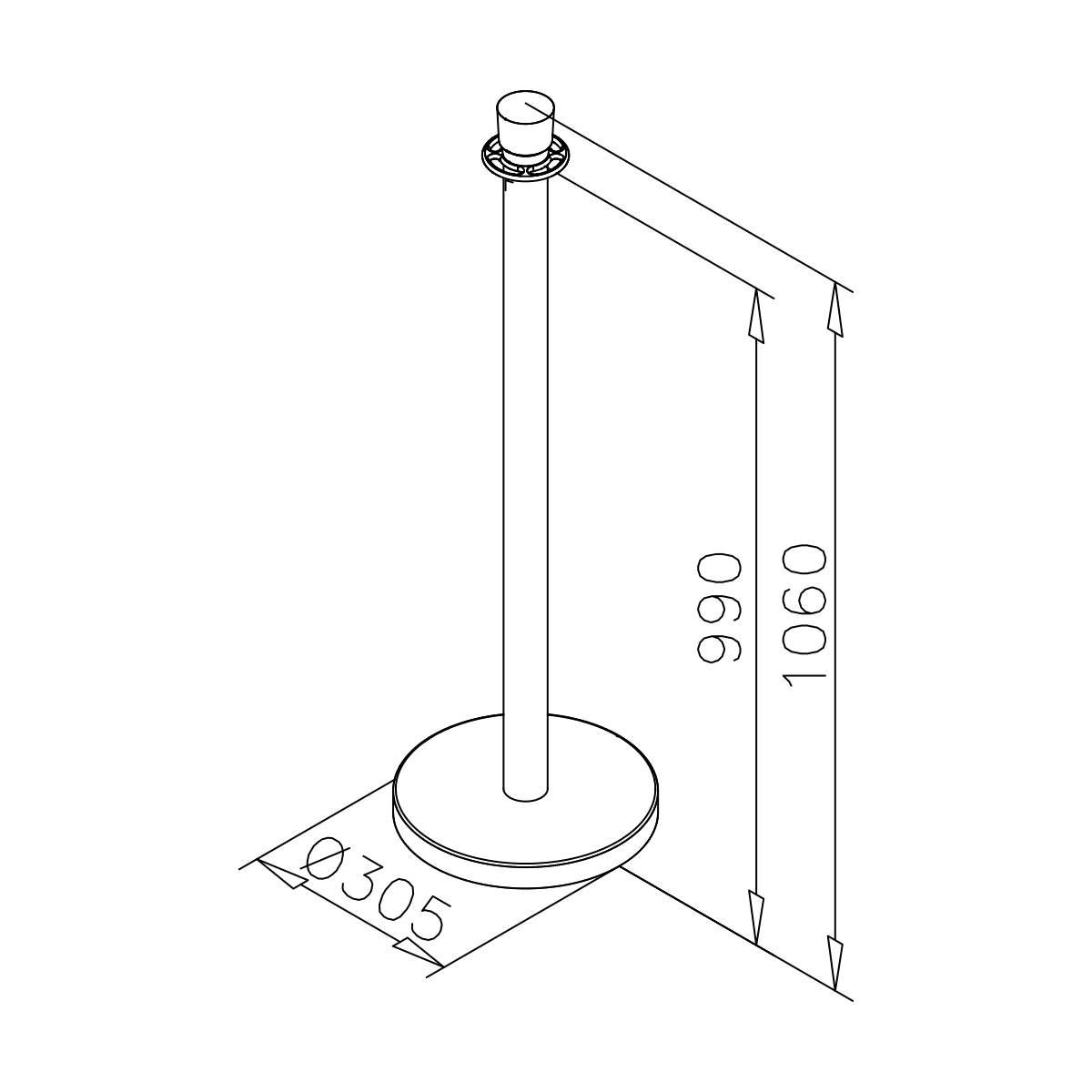 Podiumstandaard, xx5811000xx Personenleitsystem, xx5811000xx