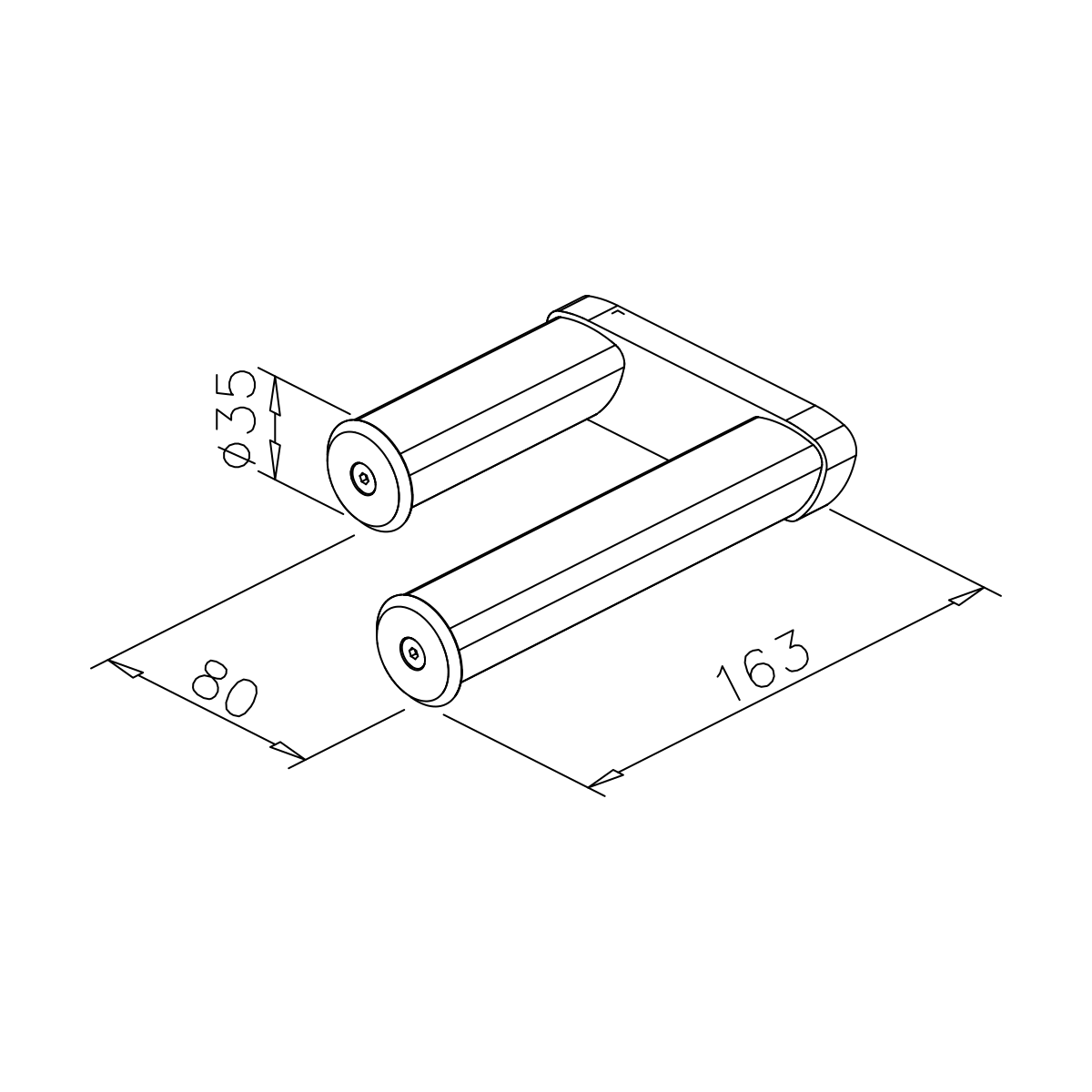 Wandhalterung für Gehstützen, 77500006000-xx Wandhalterung für Gehstützen, 77500006000-xx