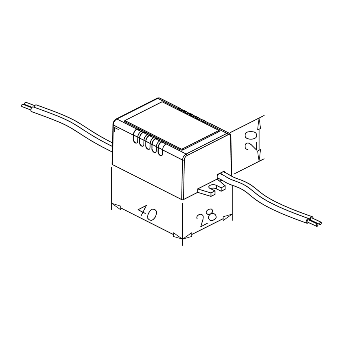 LED transformer mini, 7719213500300 LED Trafo Mini, 7719213500300